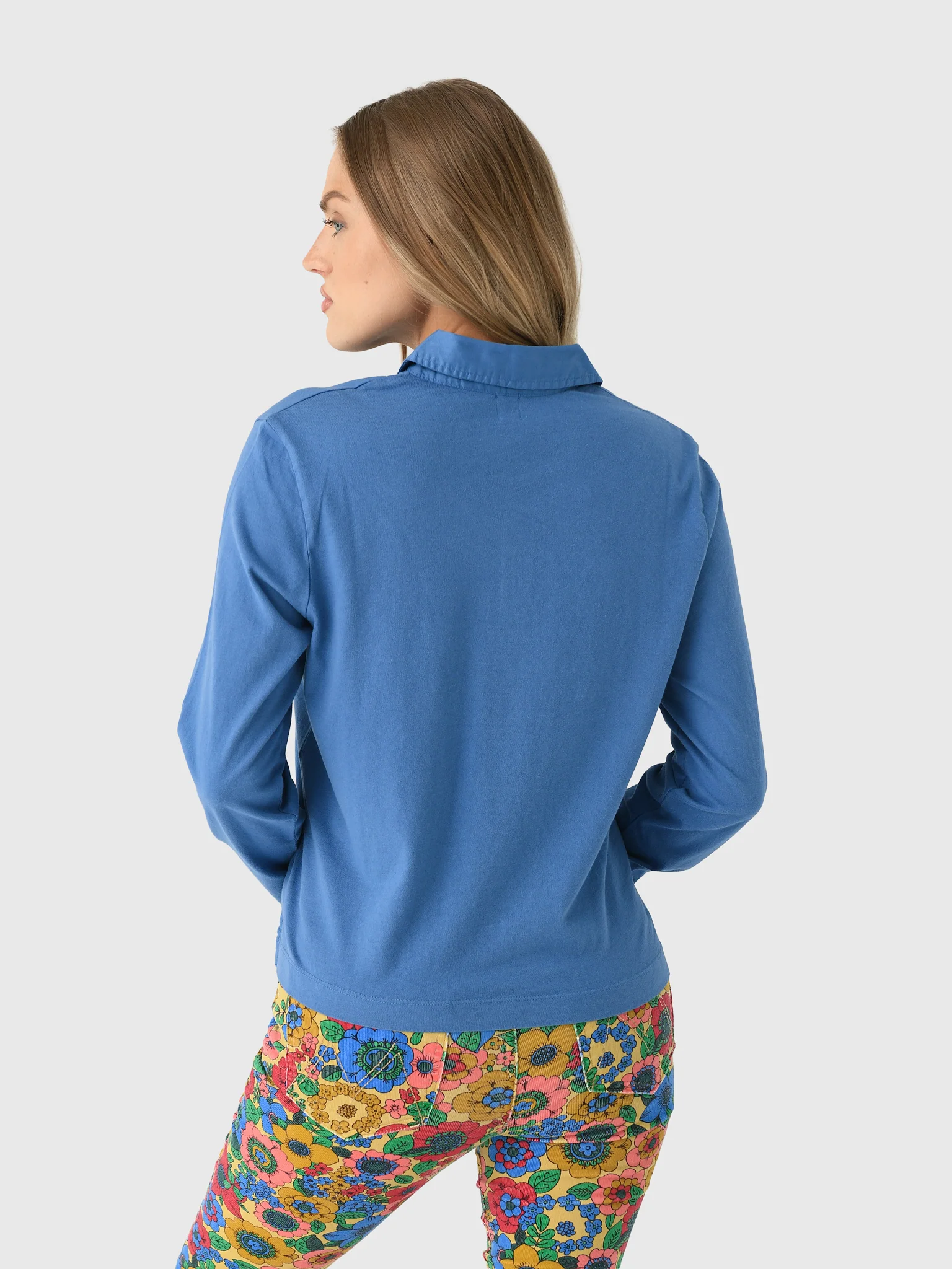 Leset Women's Margo Long Sleeve Polo - Image 8