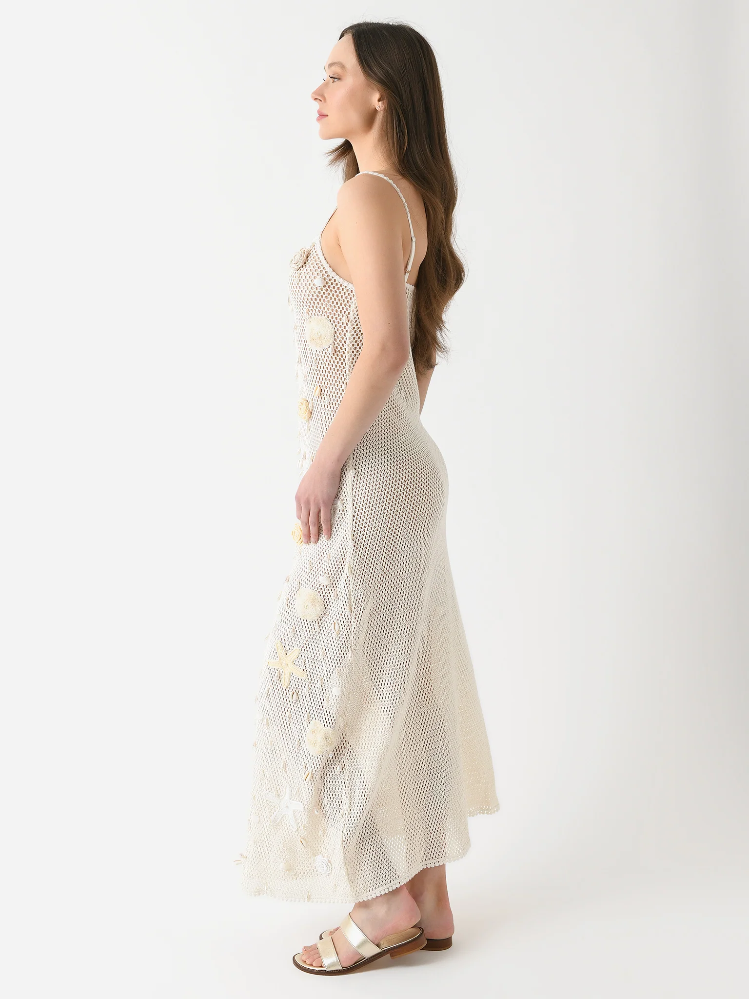 Leslie Amon Women's Treasure Shell Maxi Dress - Image 2