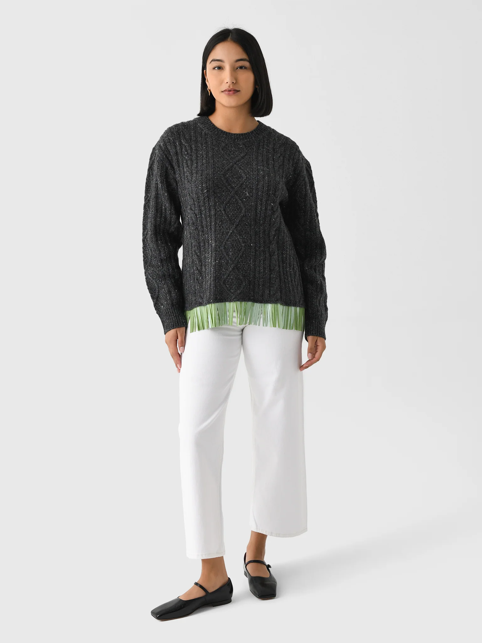 Lingua Franca Women's Bianca Crew Sweater - Image 2
