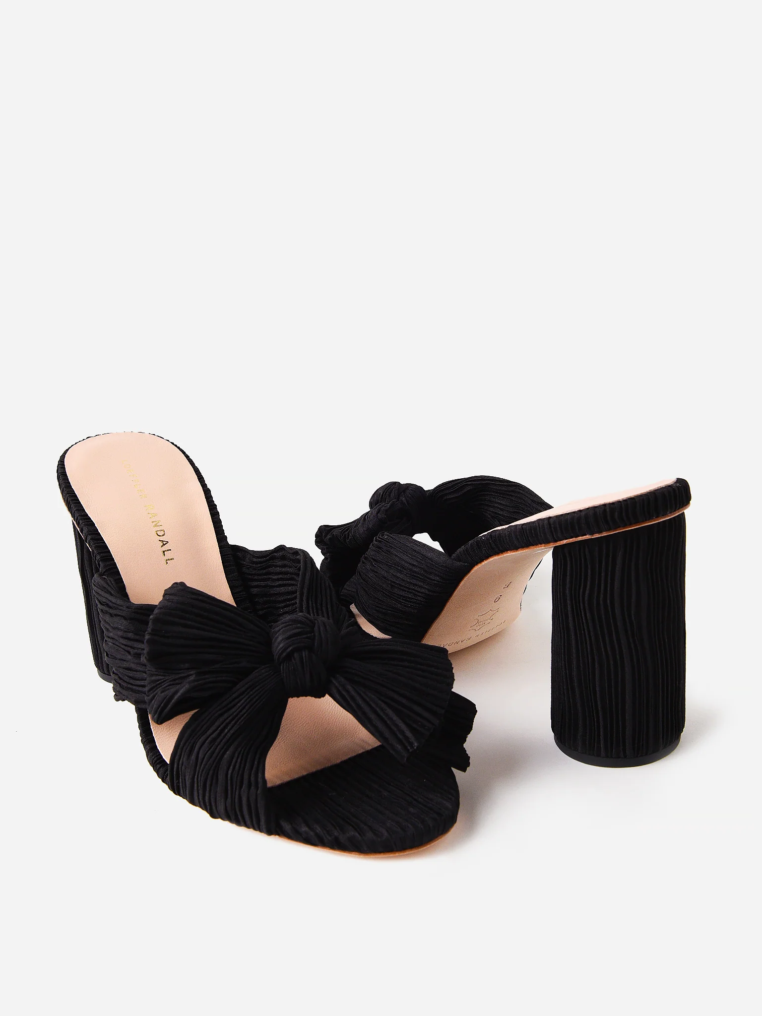 Loeffler Randall Women's Penny Pleated Bow Heel - Image 4