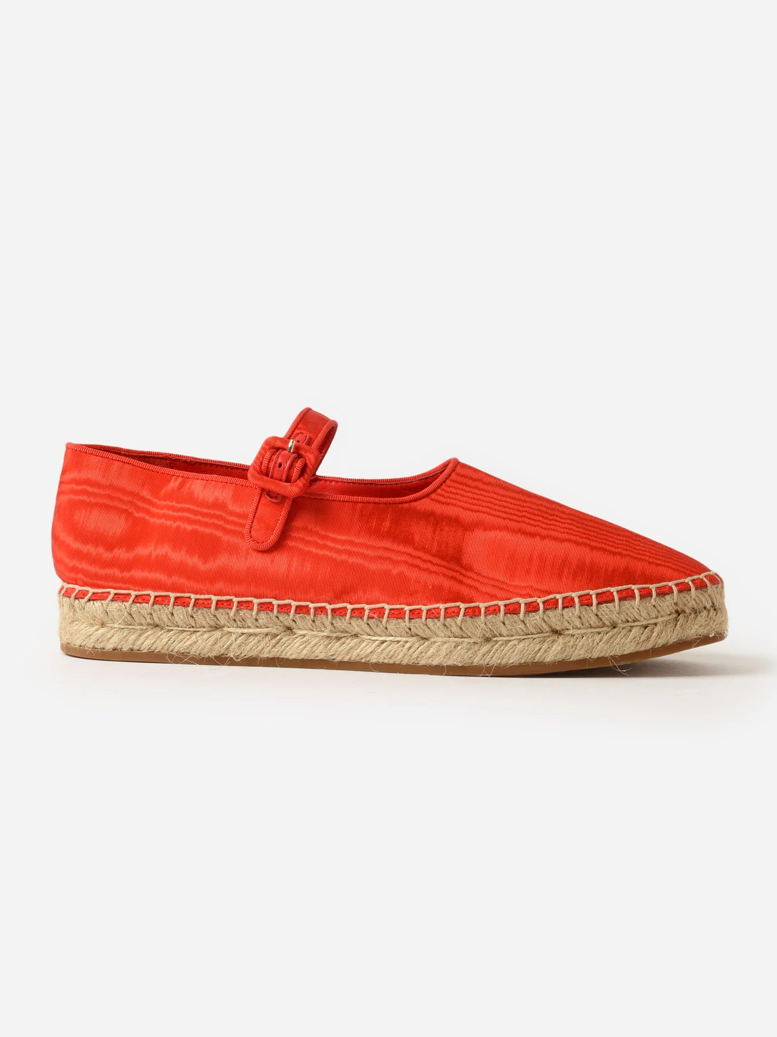 Loeffler Randall Women's Clover Moiré Espadrille Flat - Image 3