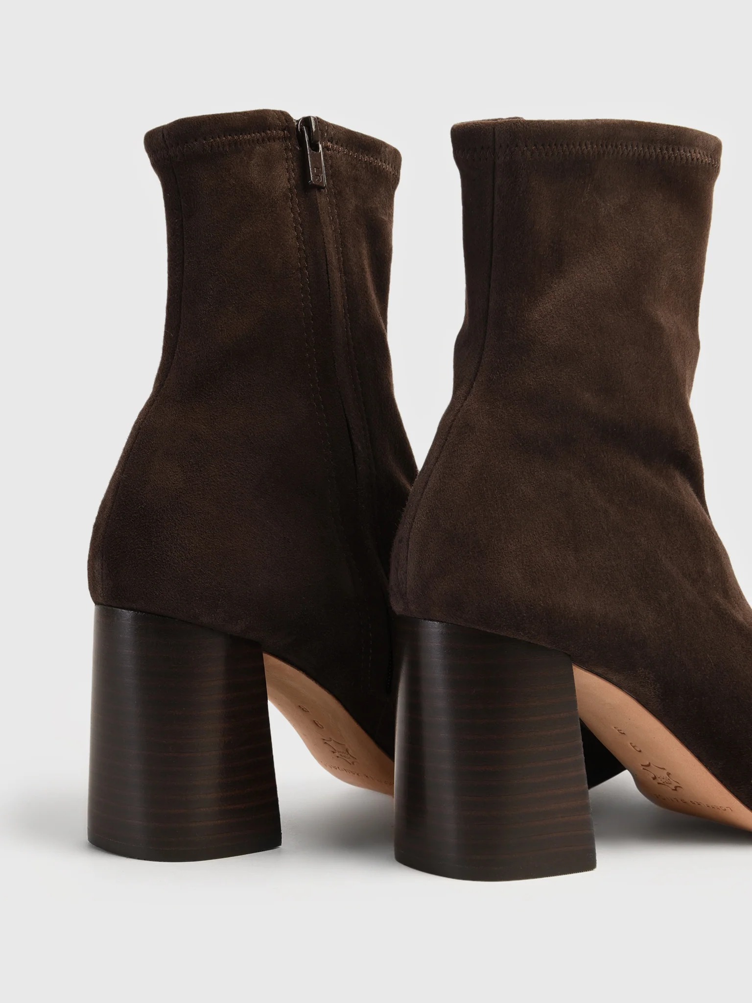 Loeffler Randall Women's Elise Suede Stretch Bootie - Image 3