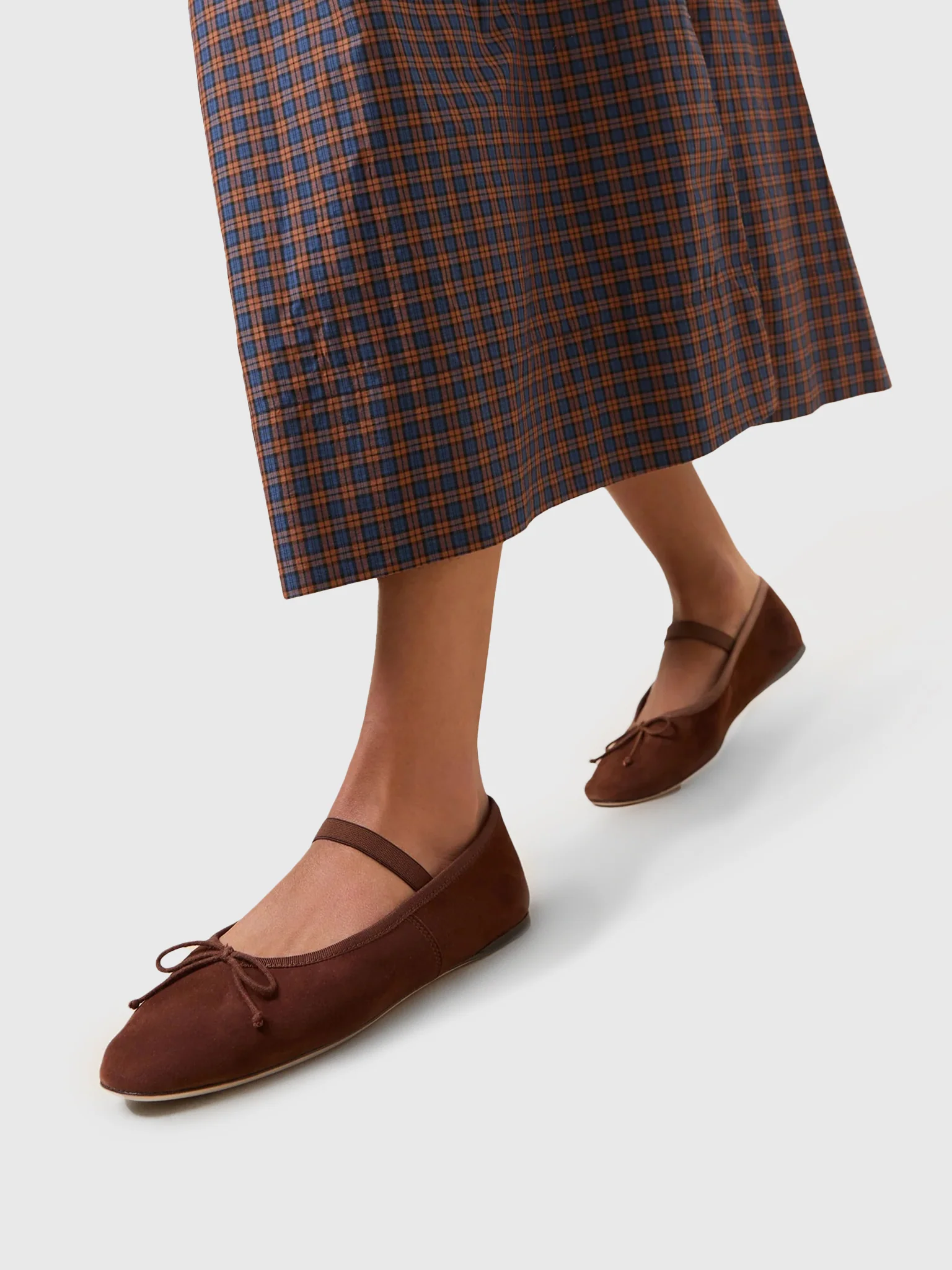 Loeffler Randall Women's Leonie Suede Ballet Flat - Image 2