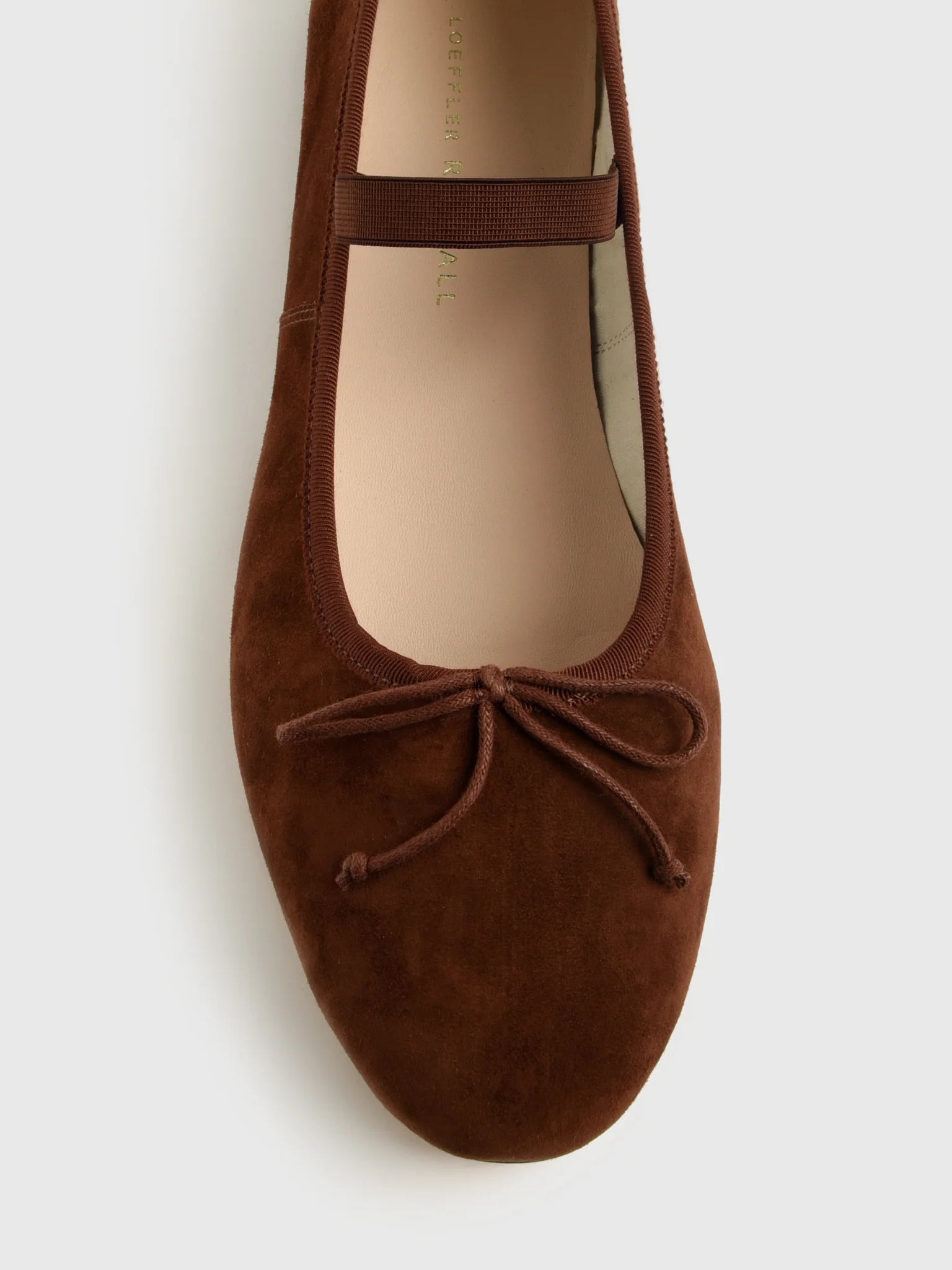 Loeffler Randall Women's Leonie Suede Ballet Flat - Image 3