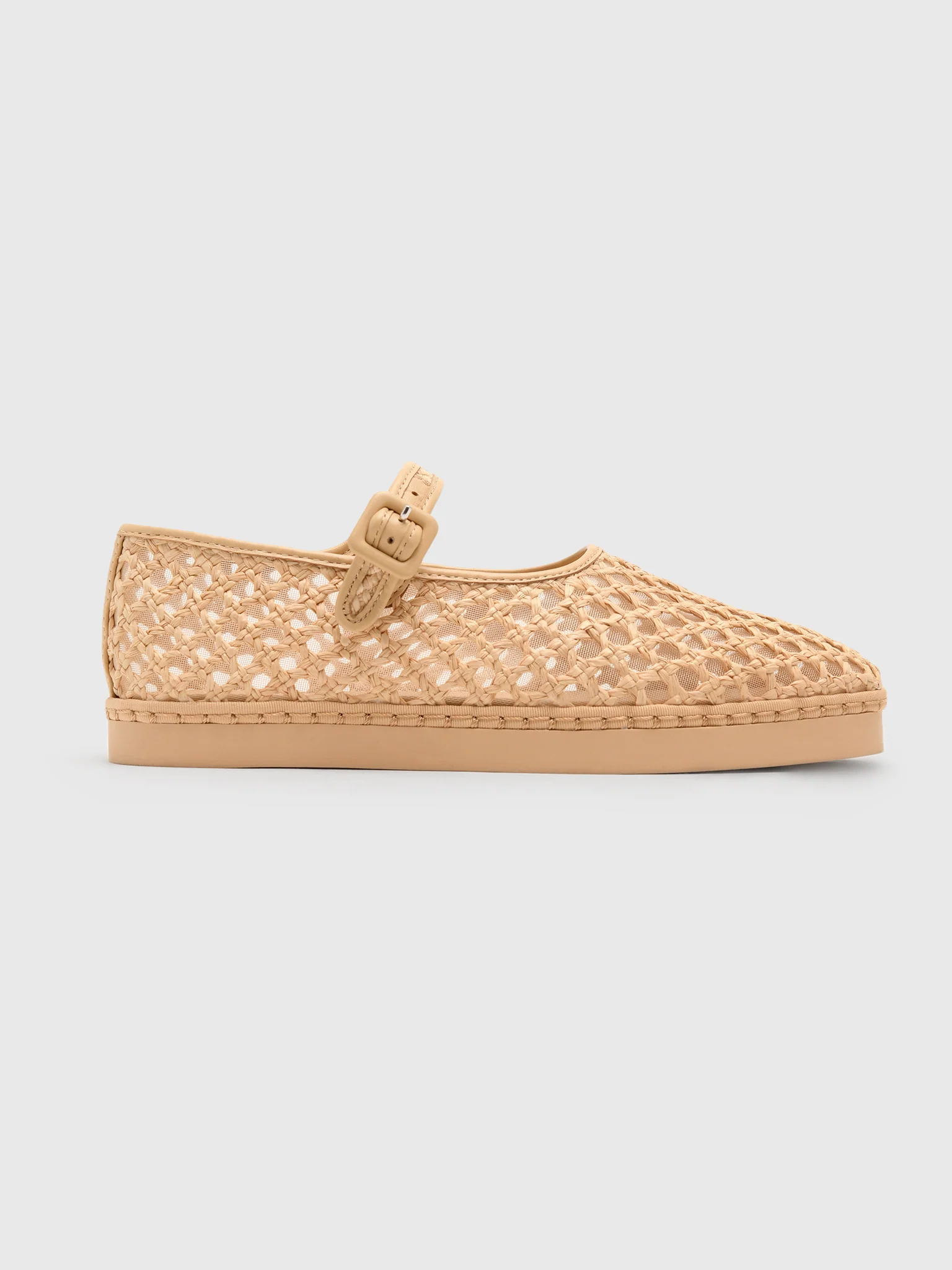 Loeffler Randall Women's Rita Netted Mary Jane Flat