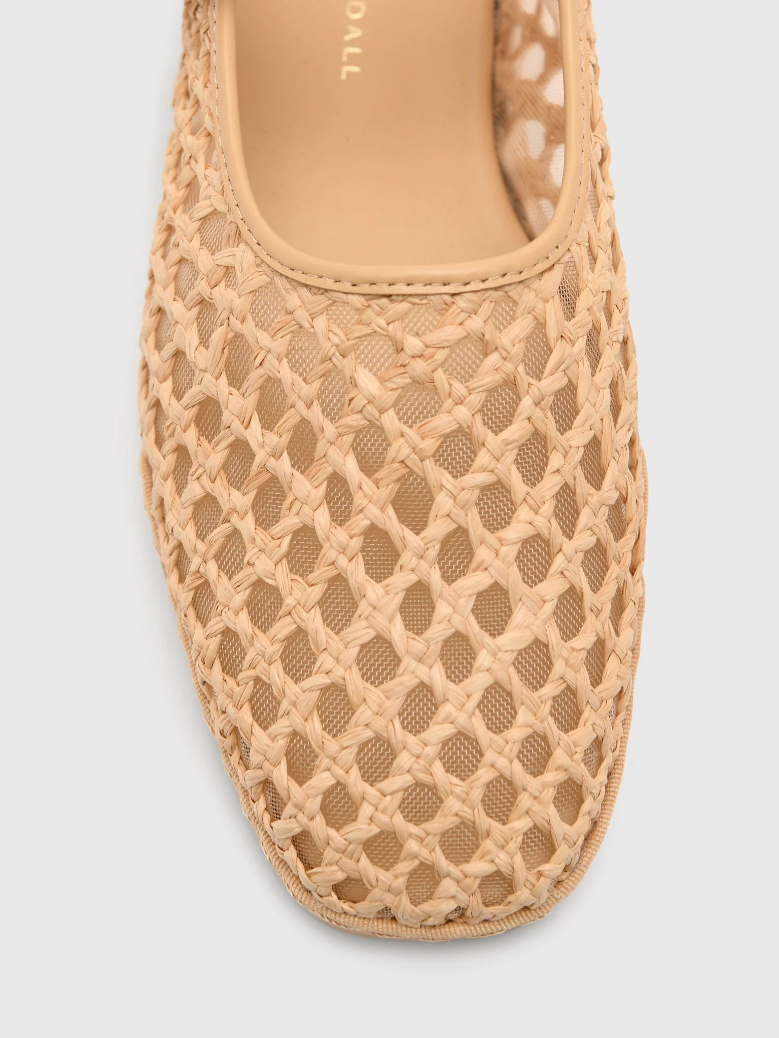 Loeffler Randall Women's Rita Netted Mary Jane Flat - Image 2