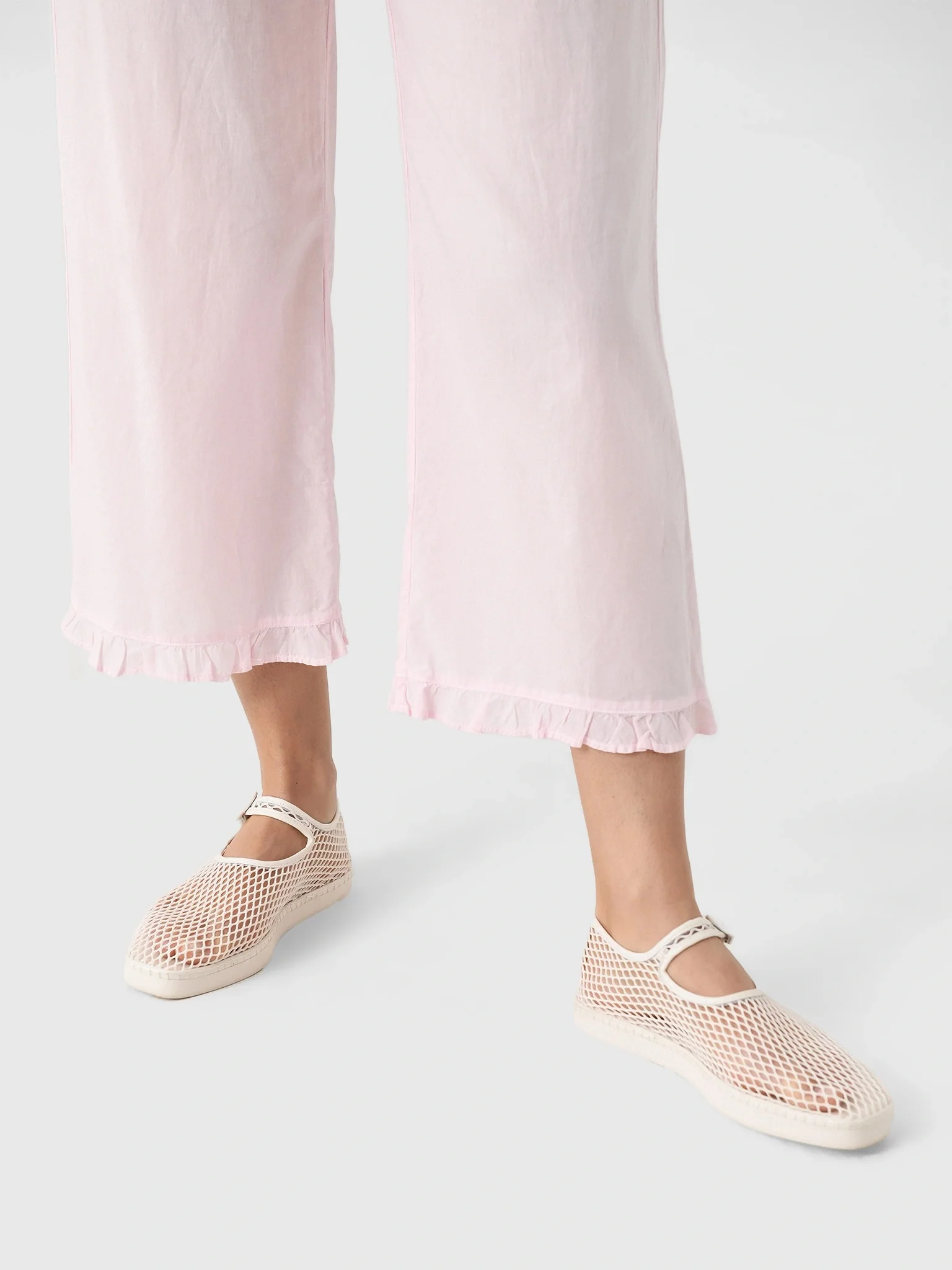 Loeffler Randall Women's Rita Netted Mary Jane Flat - Image 2