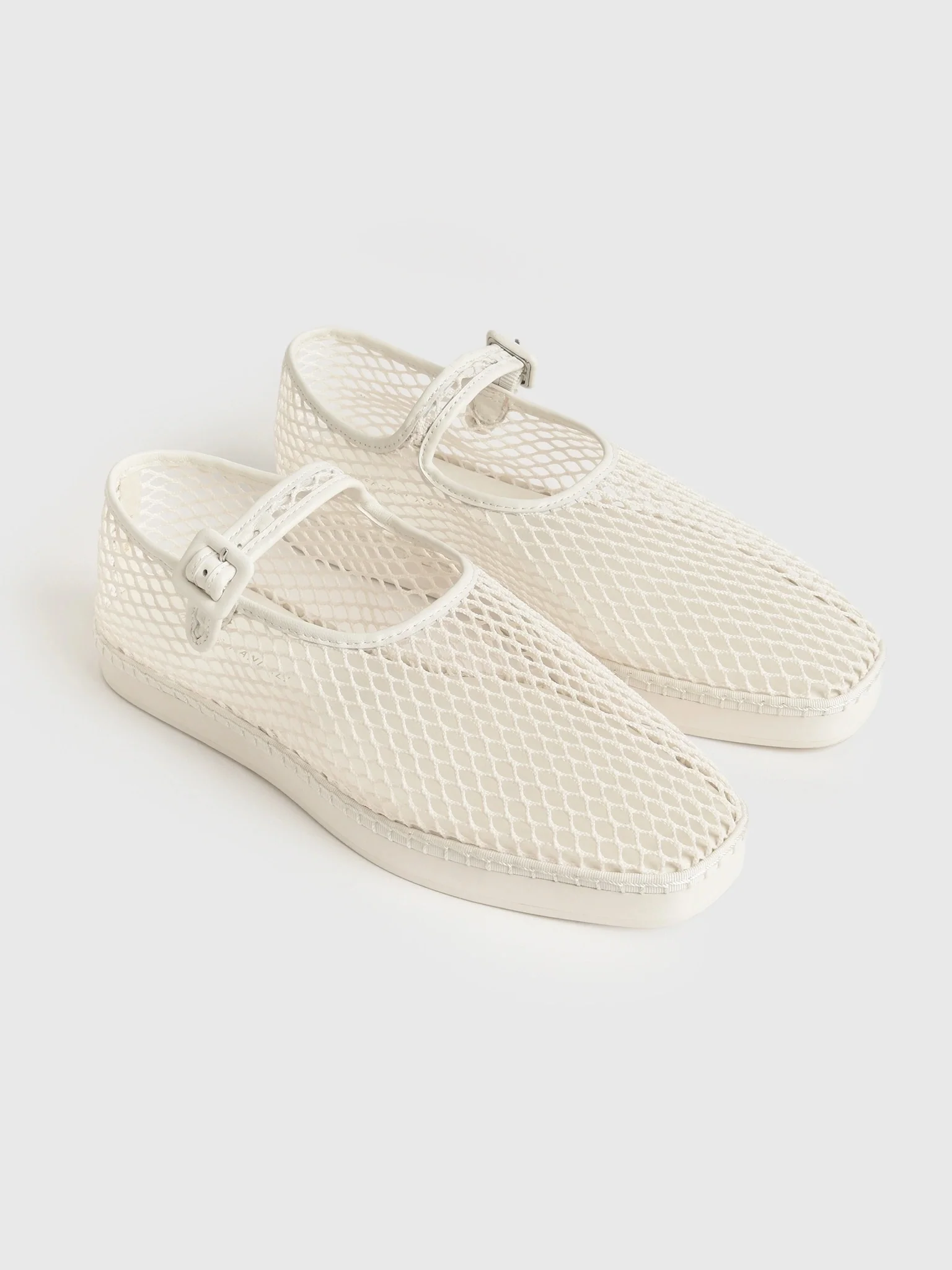 Loeffler Randall Women's Rita Netted Mary Jane Flat - Image 3