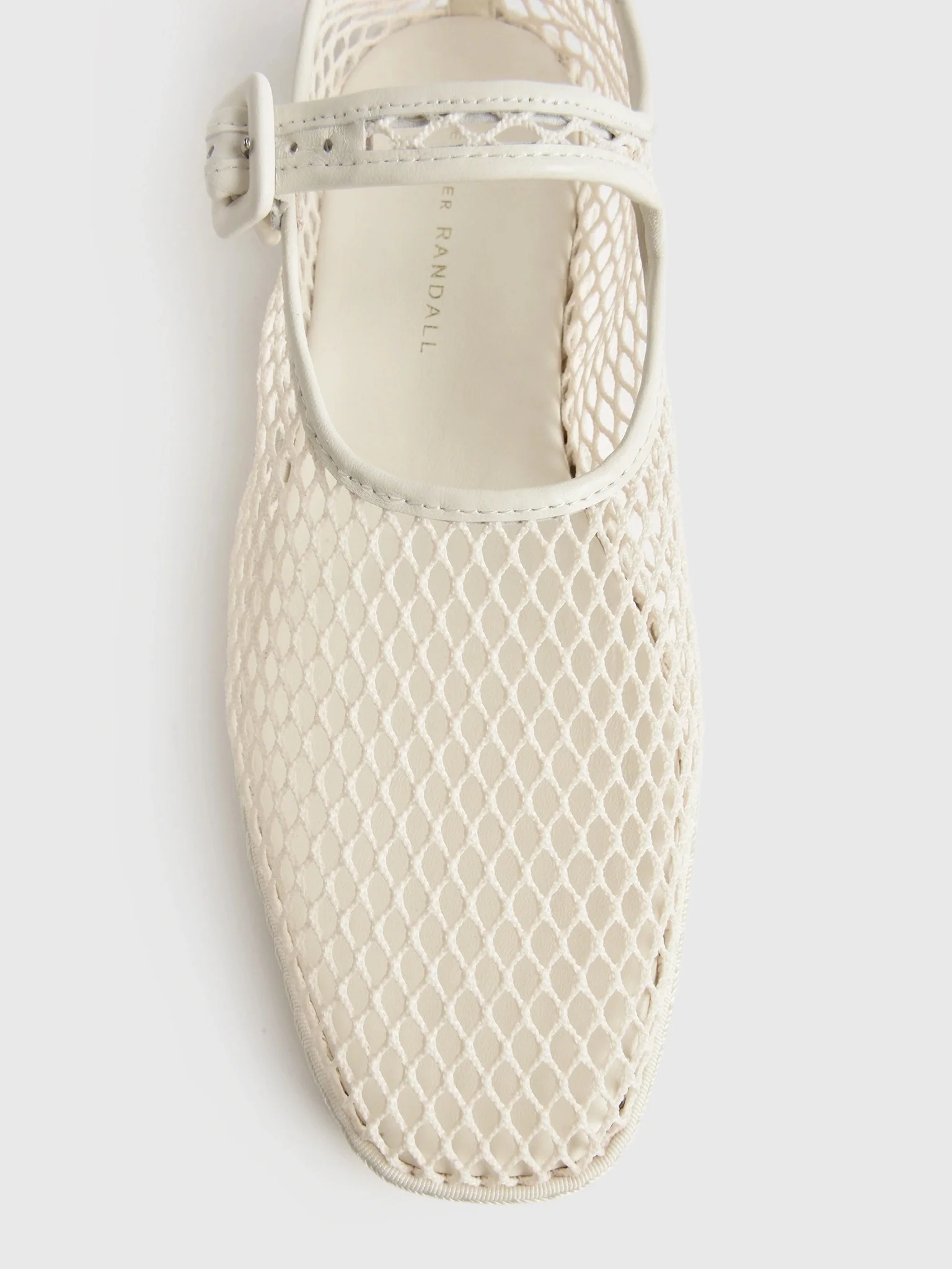 Loeffler Randall Women's Rita Netted Mary Jane Flat - Image 4