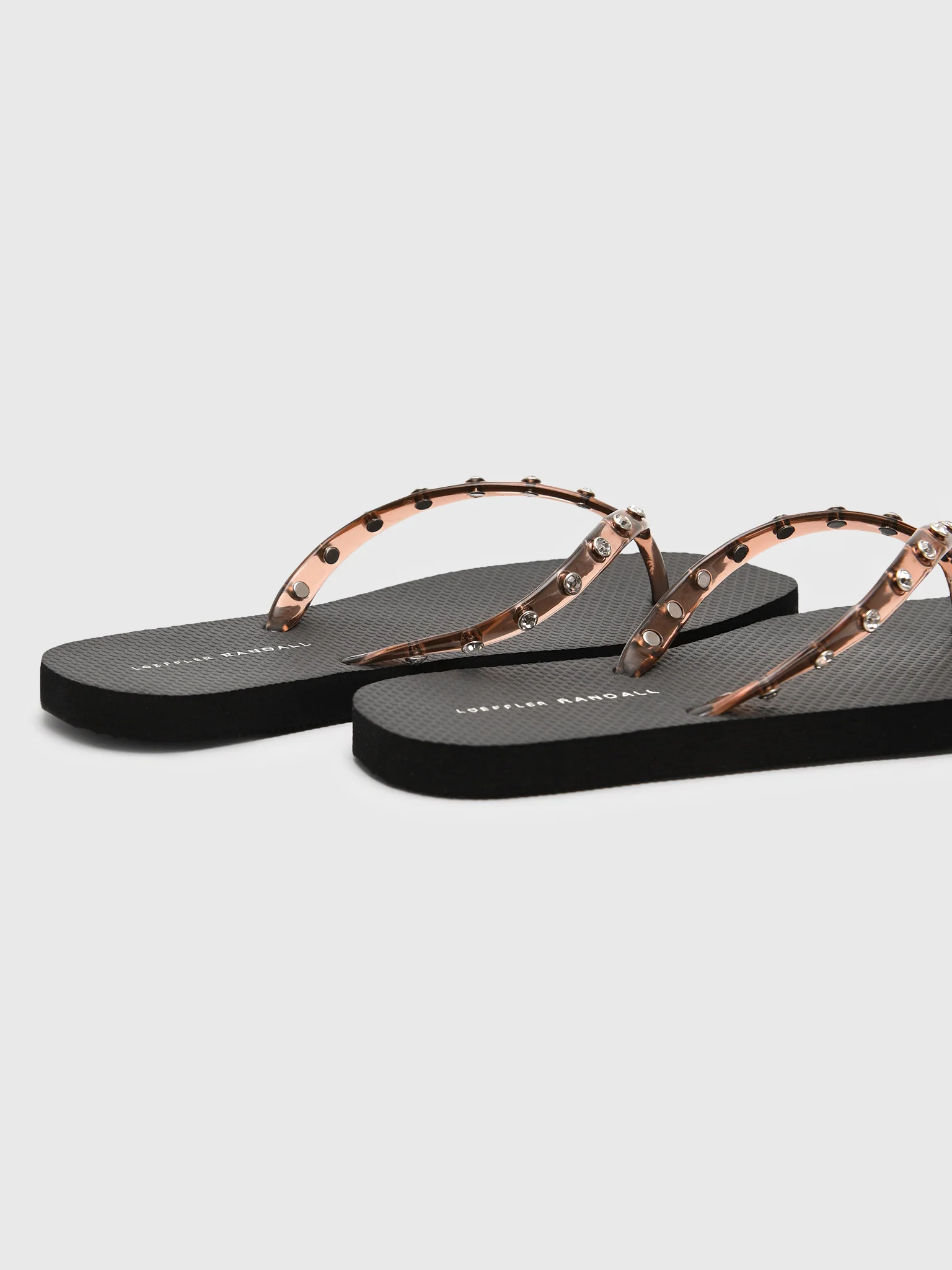 Loeffler Randall Women's Taryn Crystal Jelly Flip Flop - Image 6