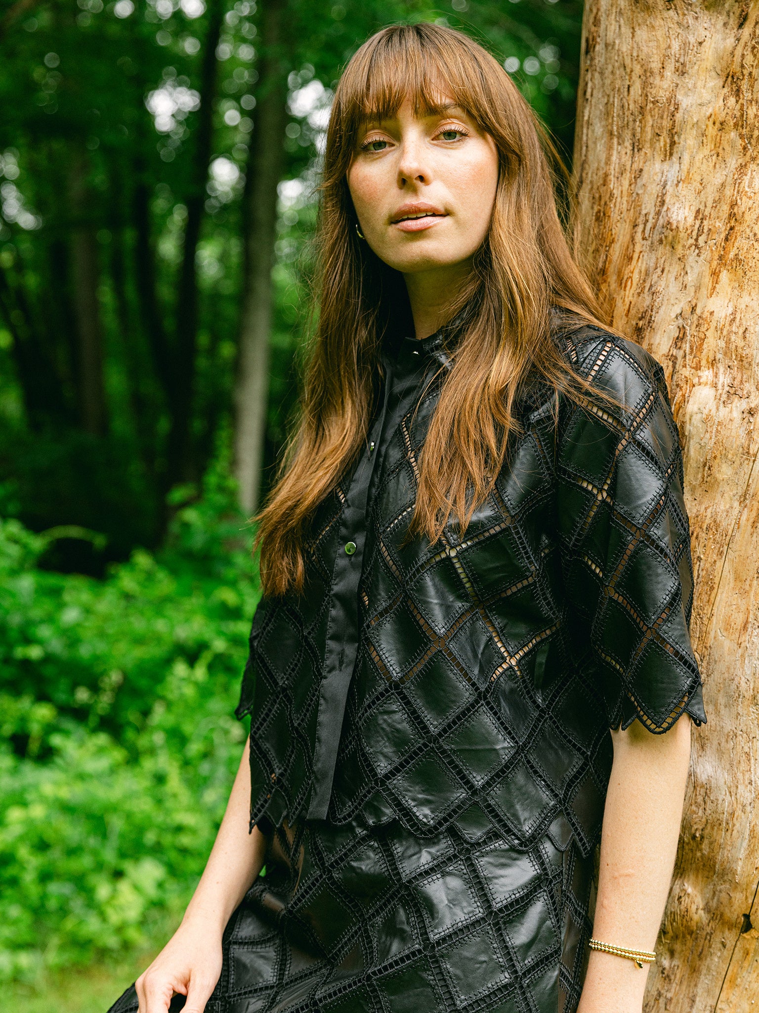 Lovebirds Women's Lozenge Shirt - Image 2
