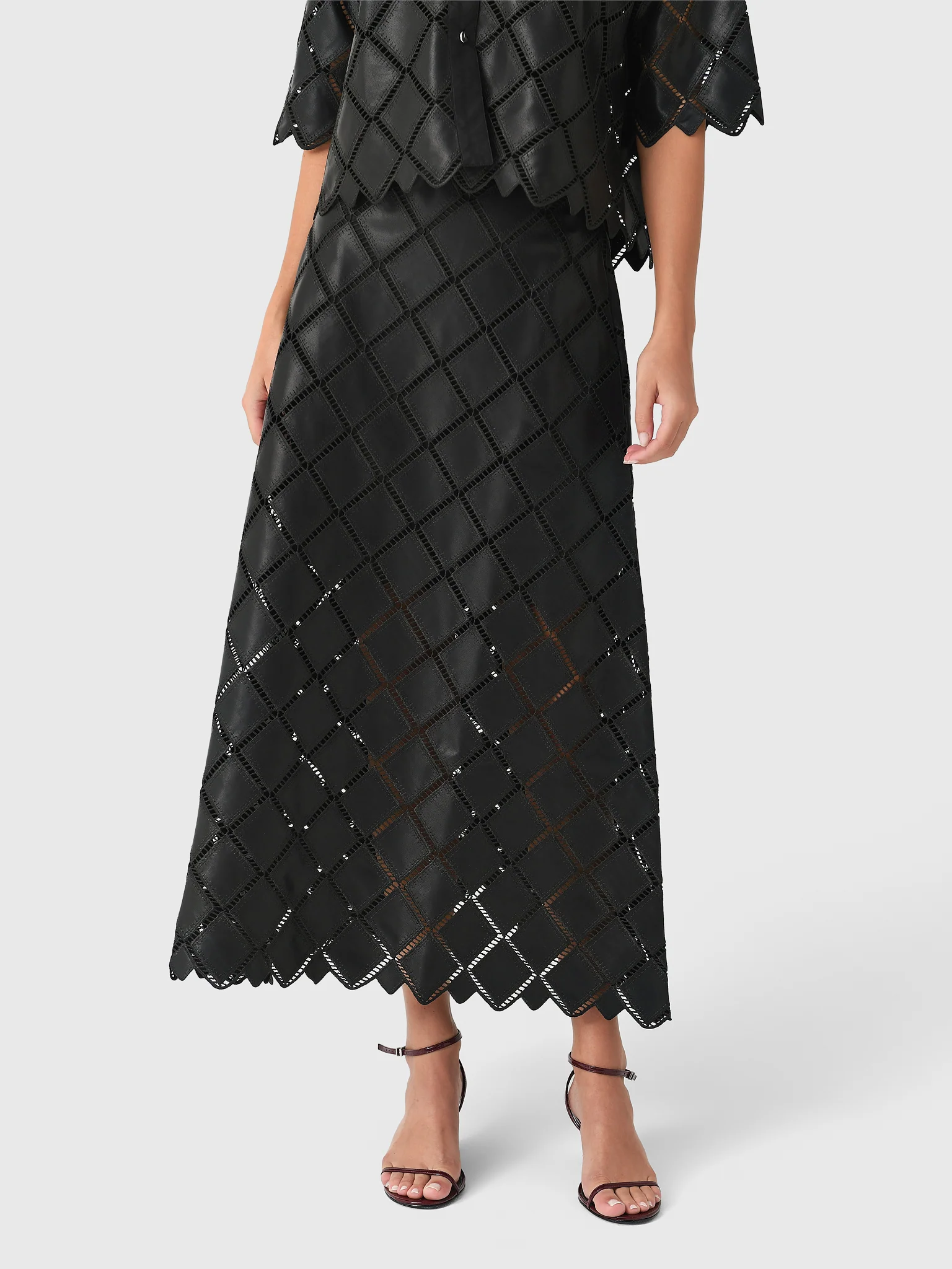 Lovebirds Women's Lozenge Skirt