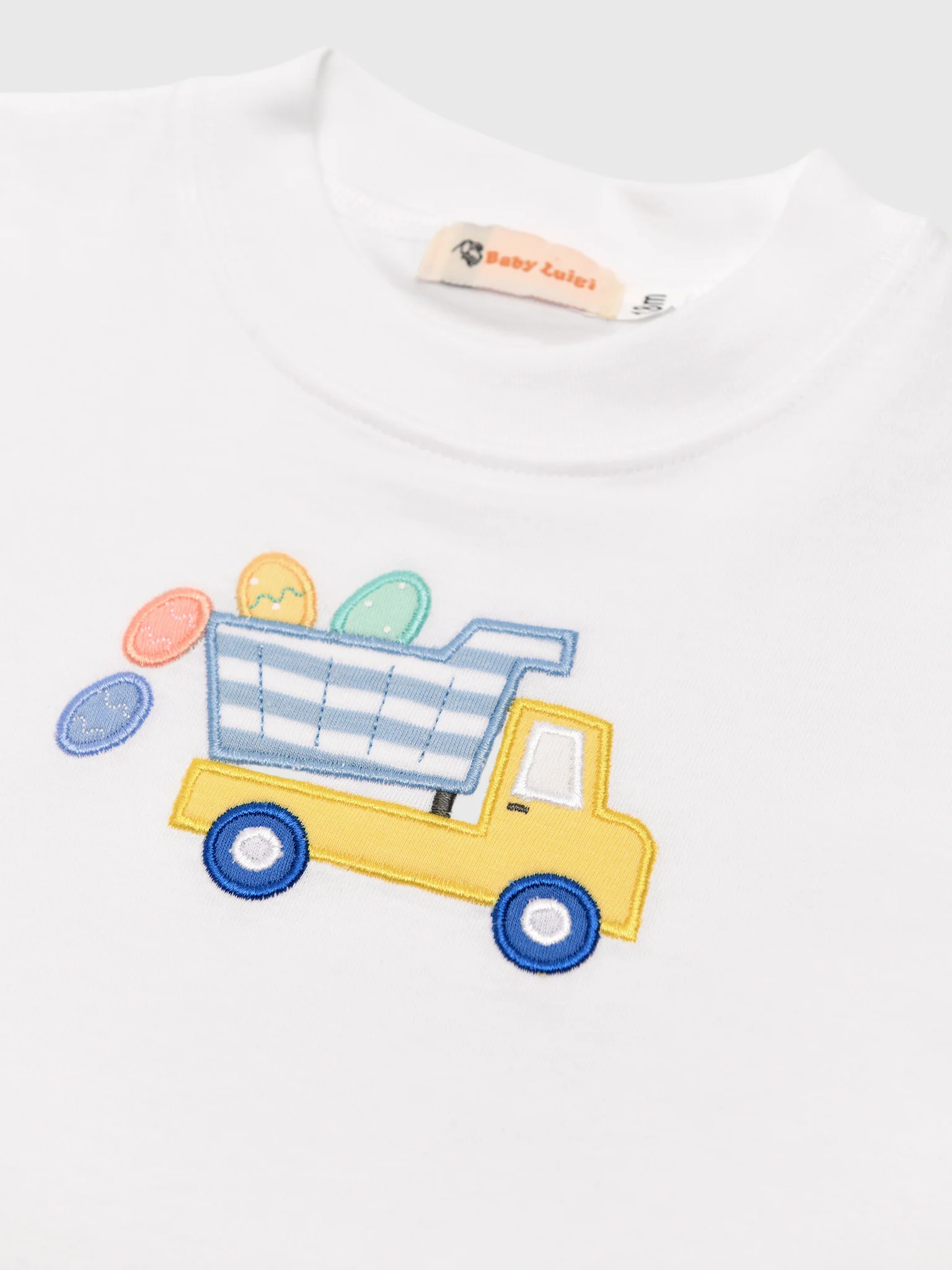 Luigi Boys' Easter Egg Truck Short Sleeve Tee - Image 2