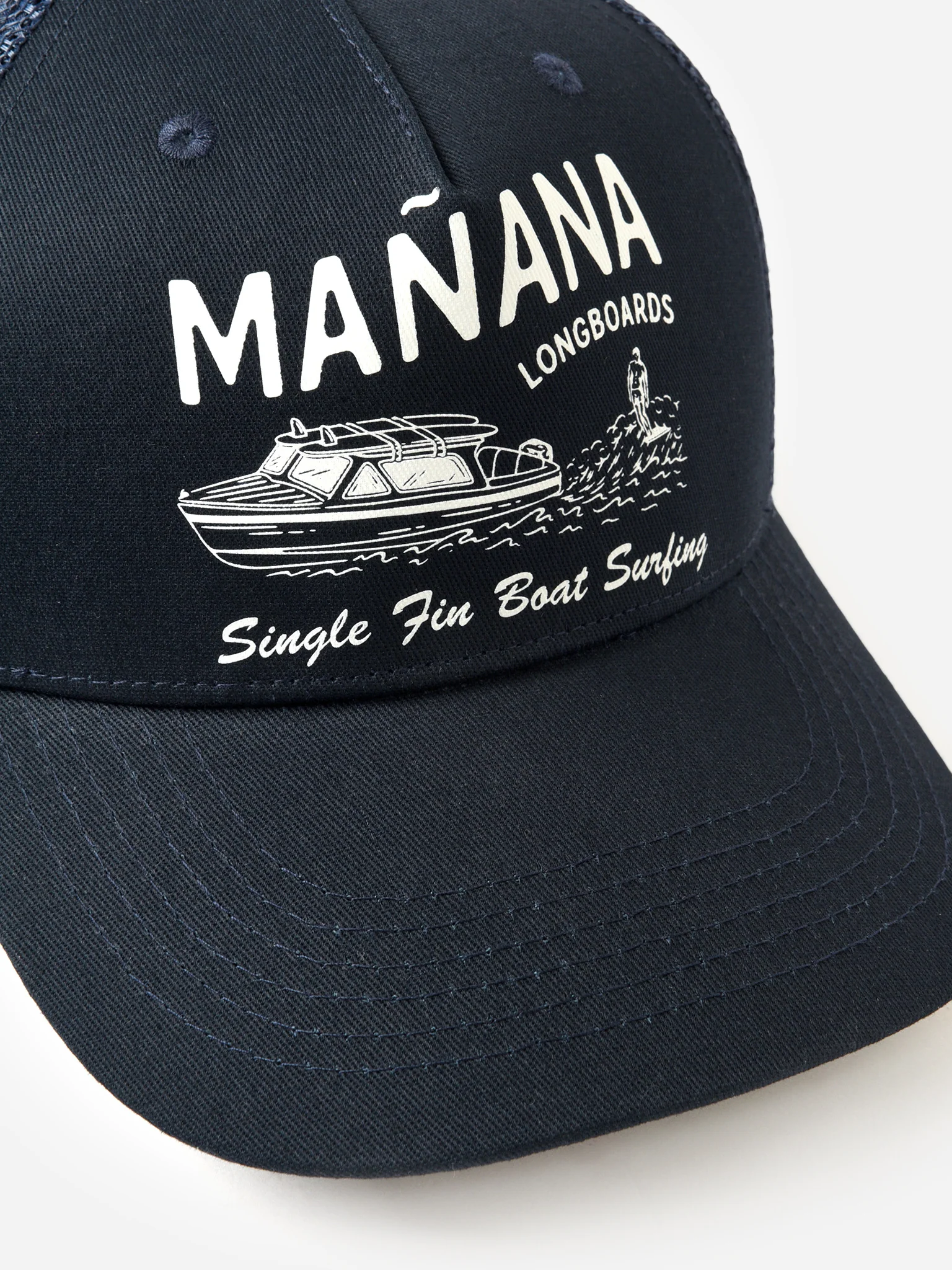 Mañana Longboard Trucker Hat - Image 2