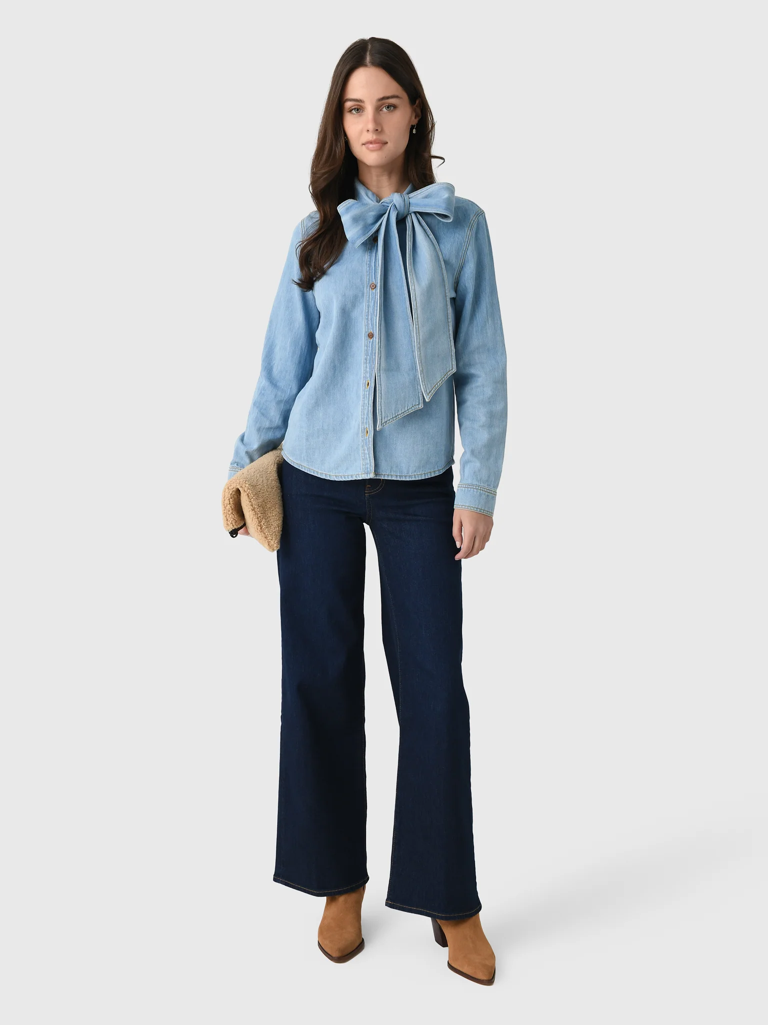 Maria de la Orden Women's Fairy Denim Shirt - Image 2