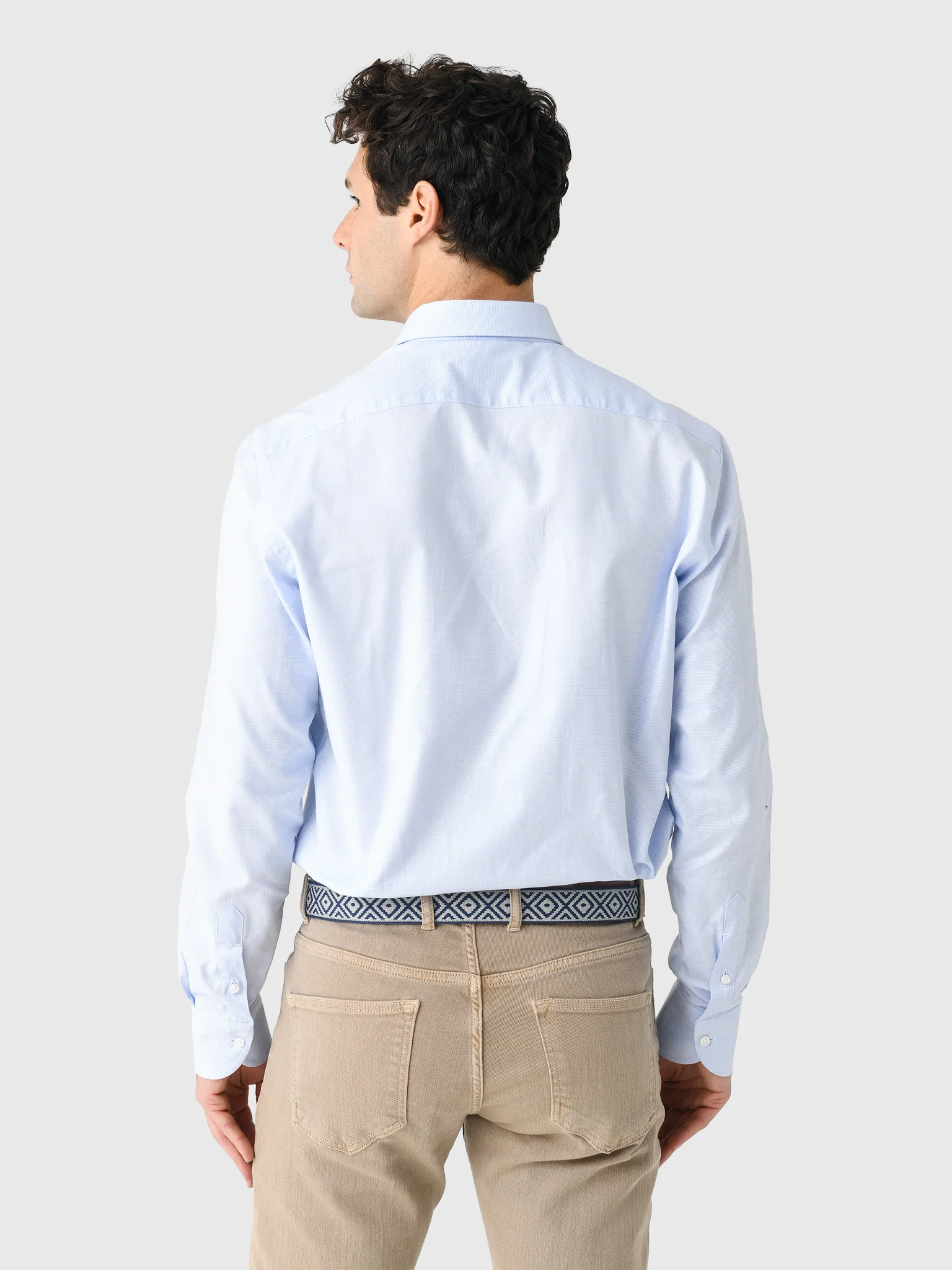 Maria Santangelo Men's Check Woven Shirt - Image 8