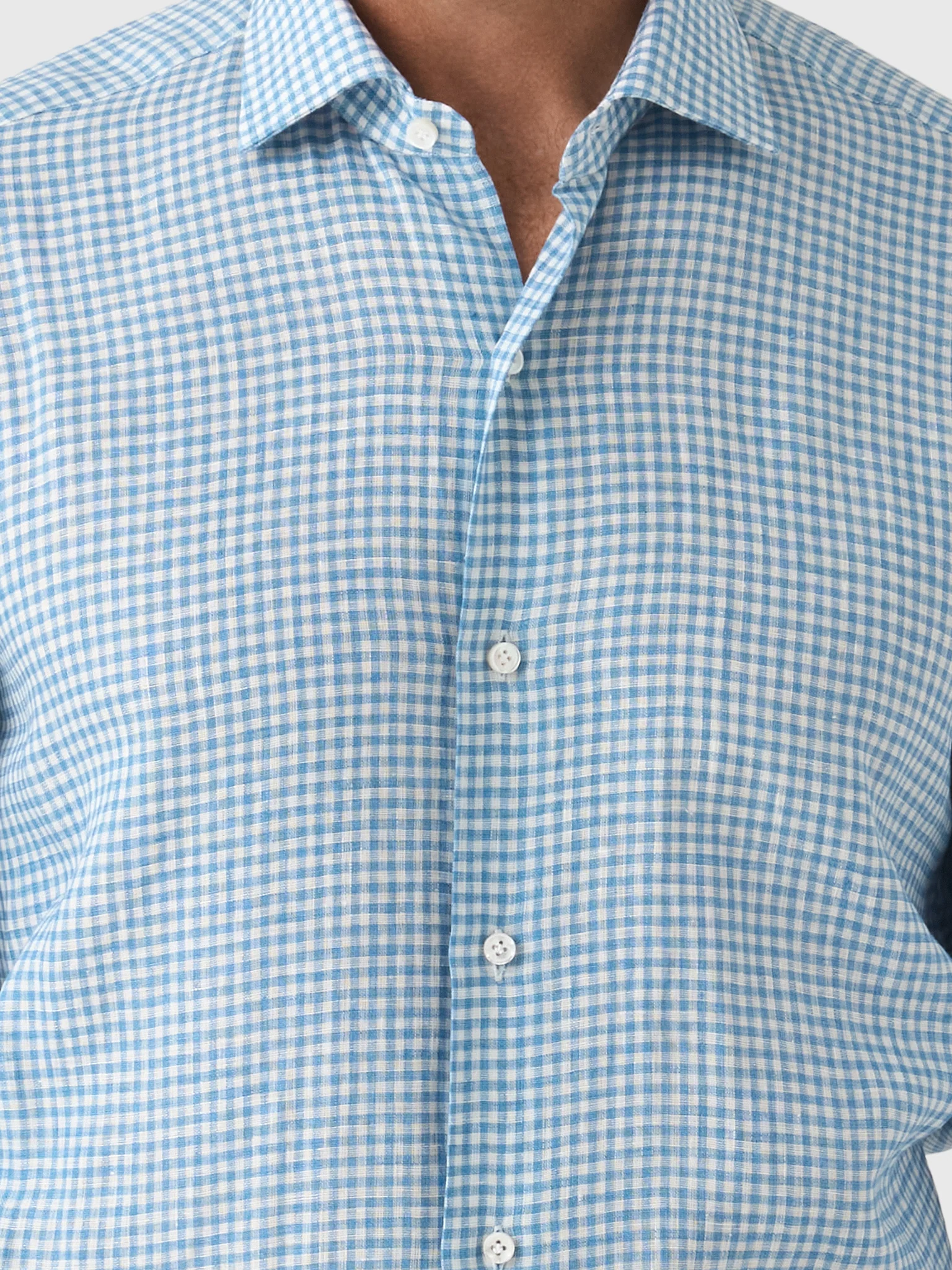 Maria Santangelo Men's Check Woven Shirt - Image 5