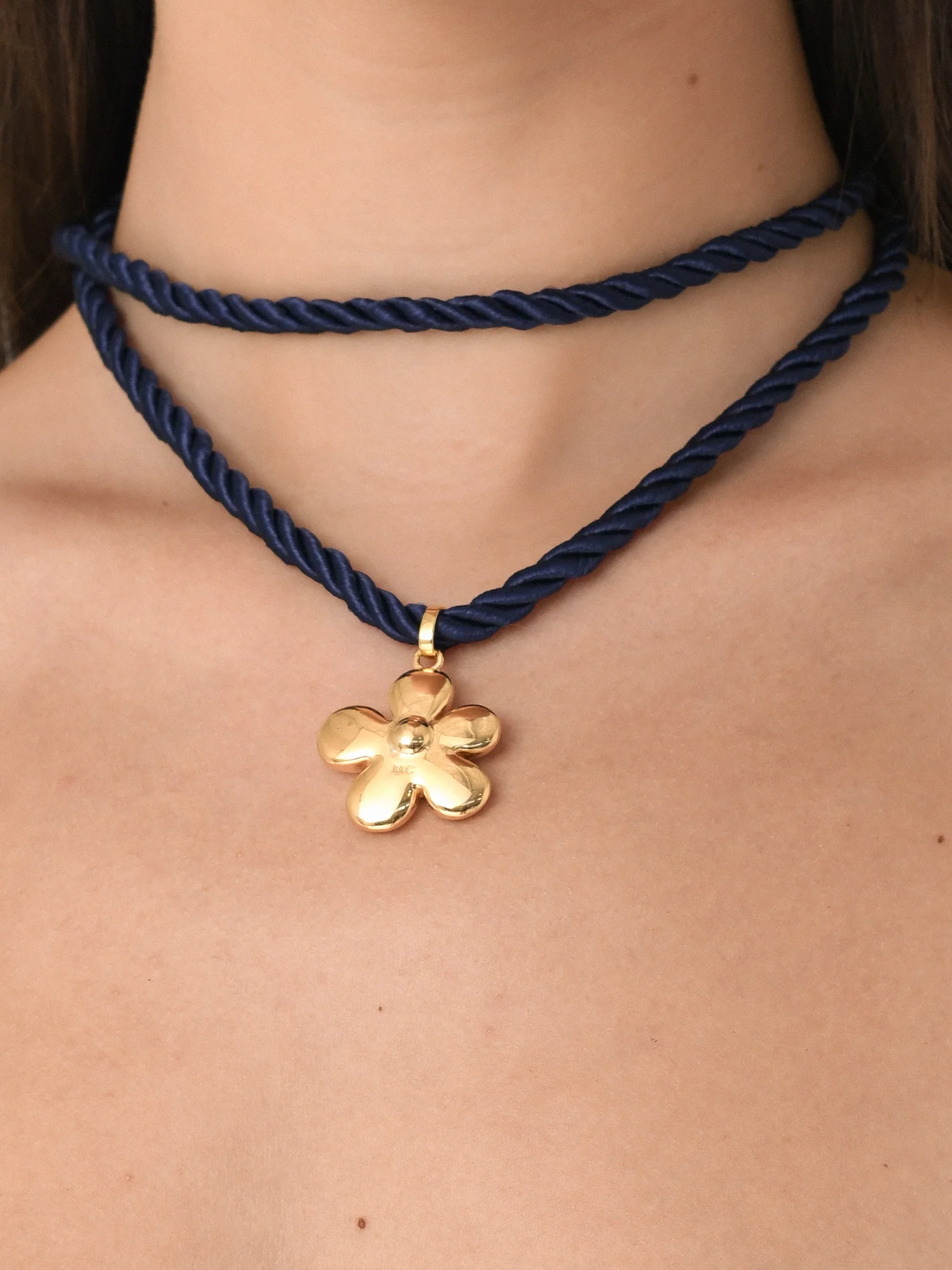 Martha Calvo Full Bloom Cord Necklace - Image 2