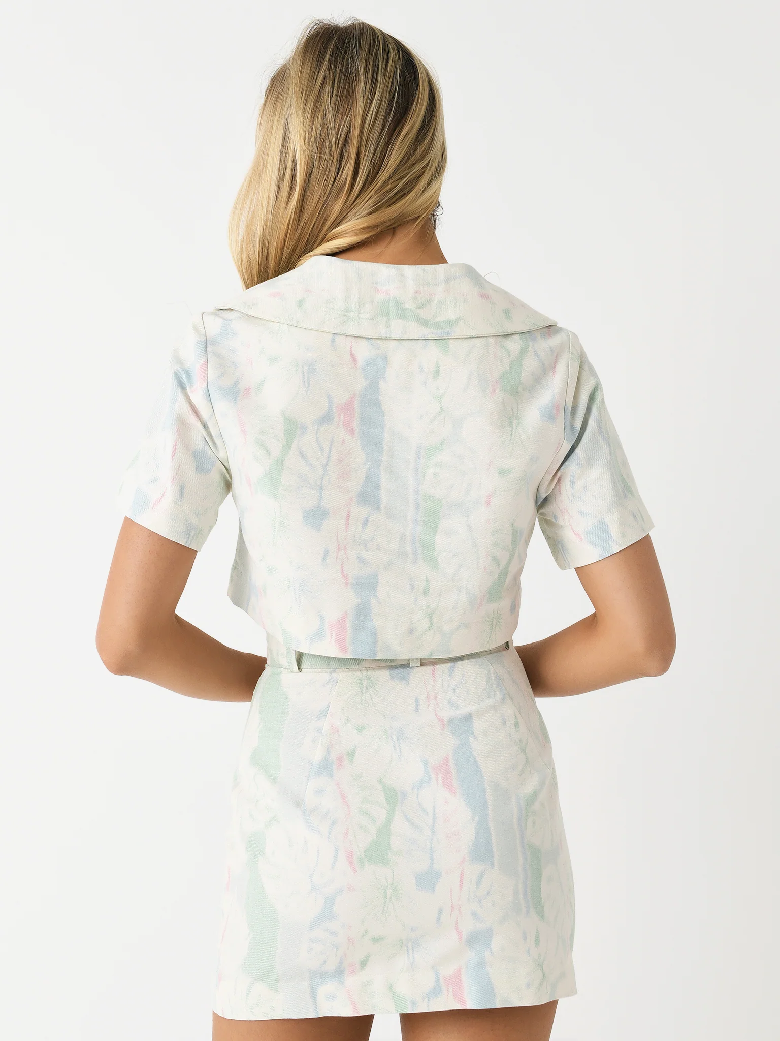 Matthew Bruch Women's Short Sleeve Popover Shirt - Image 4