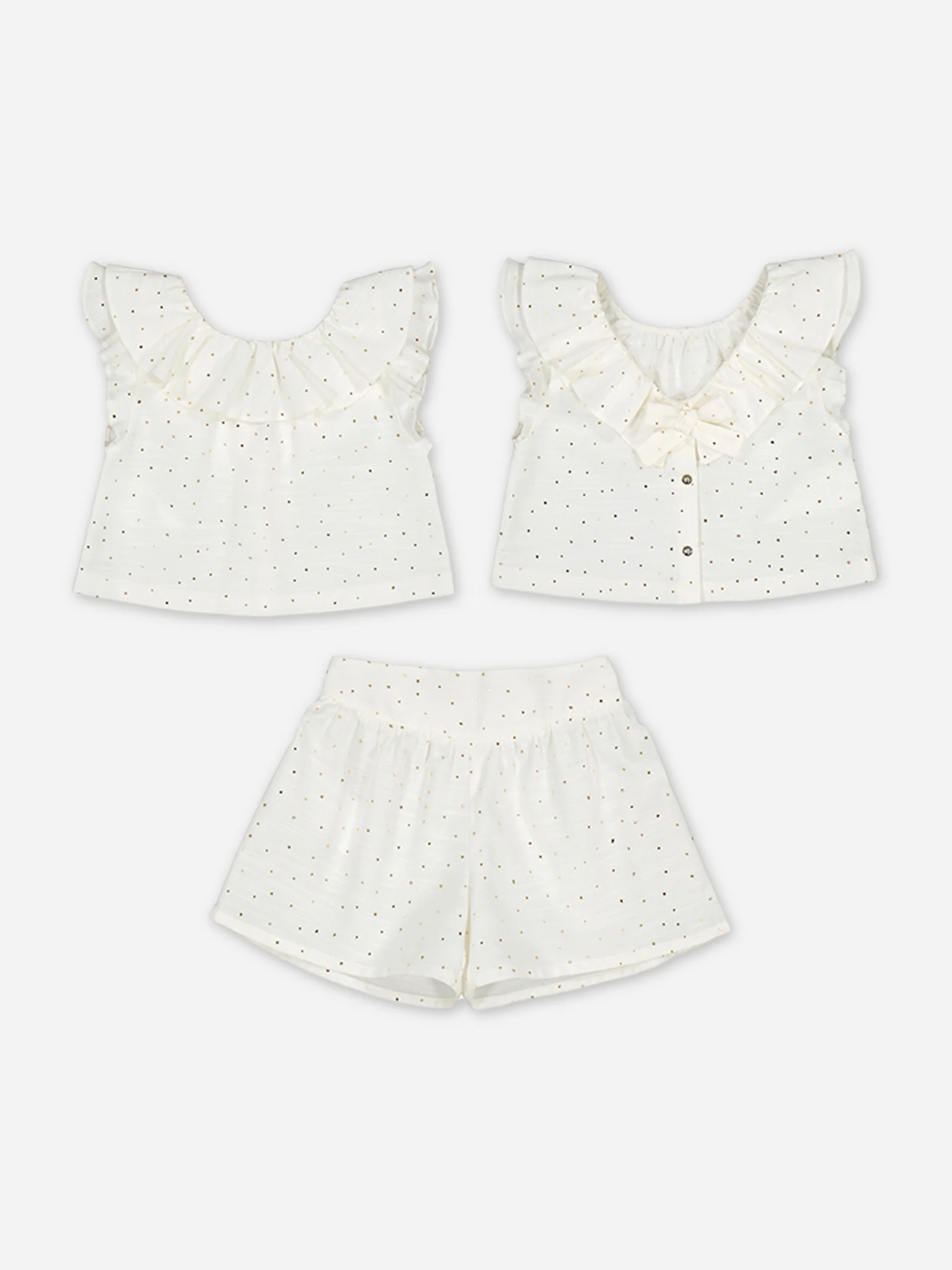 Mayoral Girls' Printed Short Set