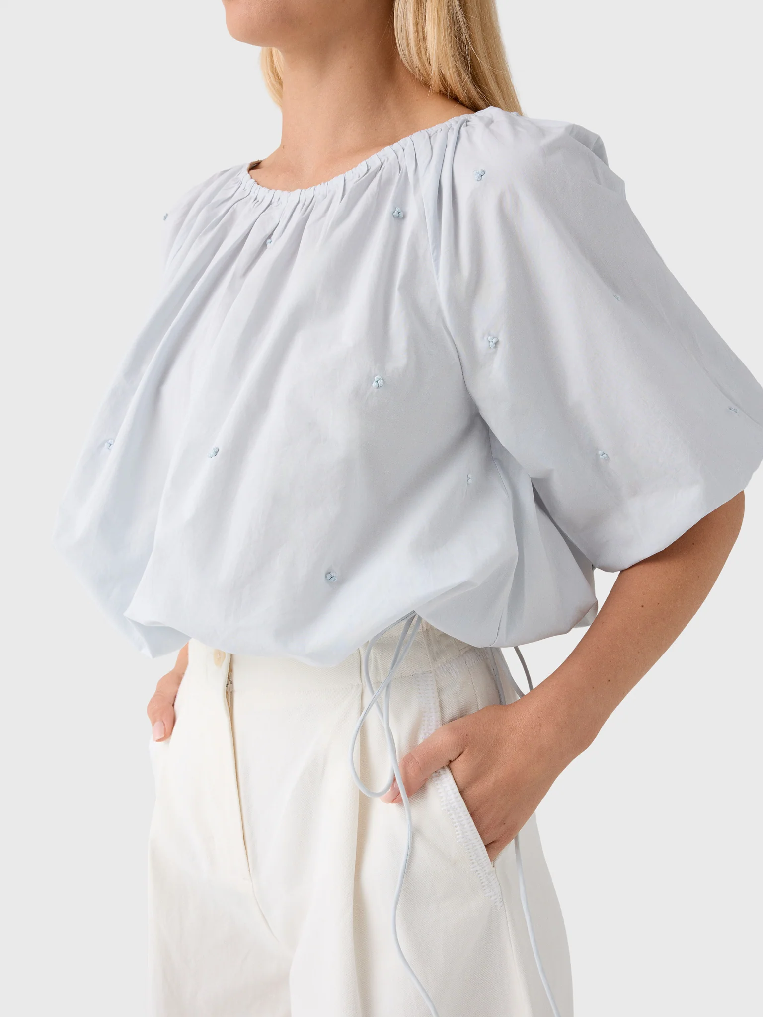 Merlette Women's Lotus Embroidered Top - Image 5