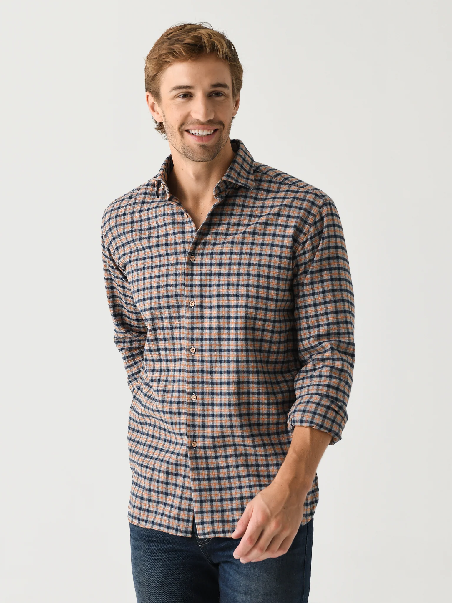 Miller Westby Men's Devin Hidden Button-Down Shirt