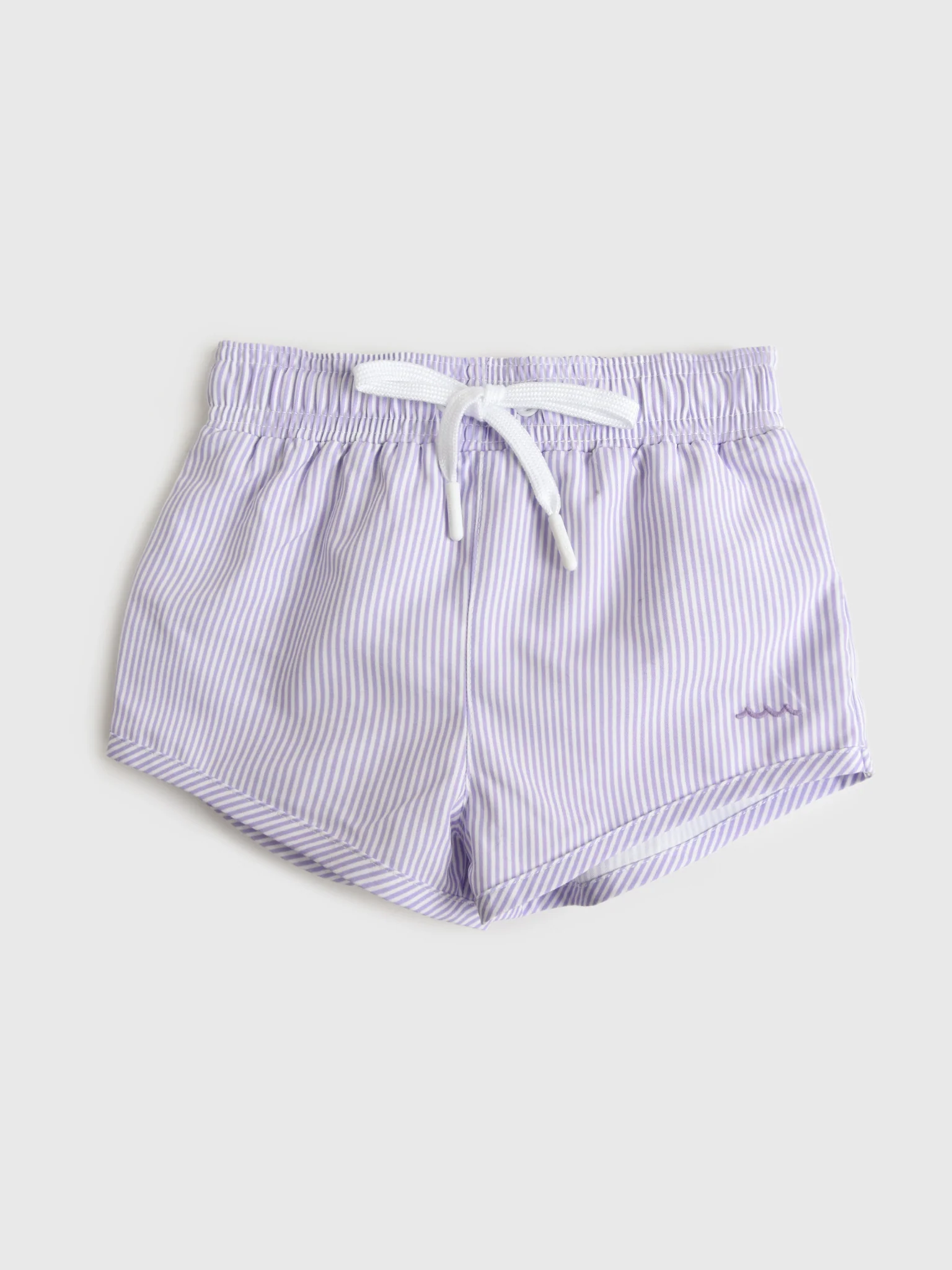 Minnow Boys' Lavender Stripe Boardie Short