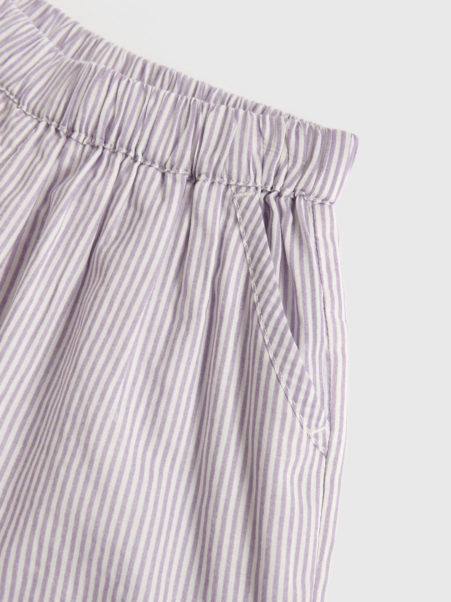 Minnow Girls' Stripe Ruffle Short - Image 2