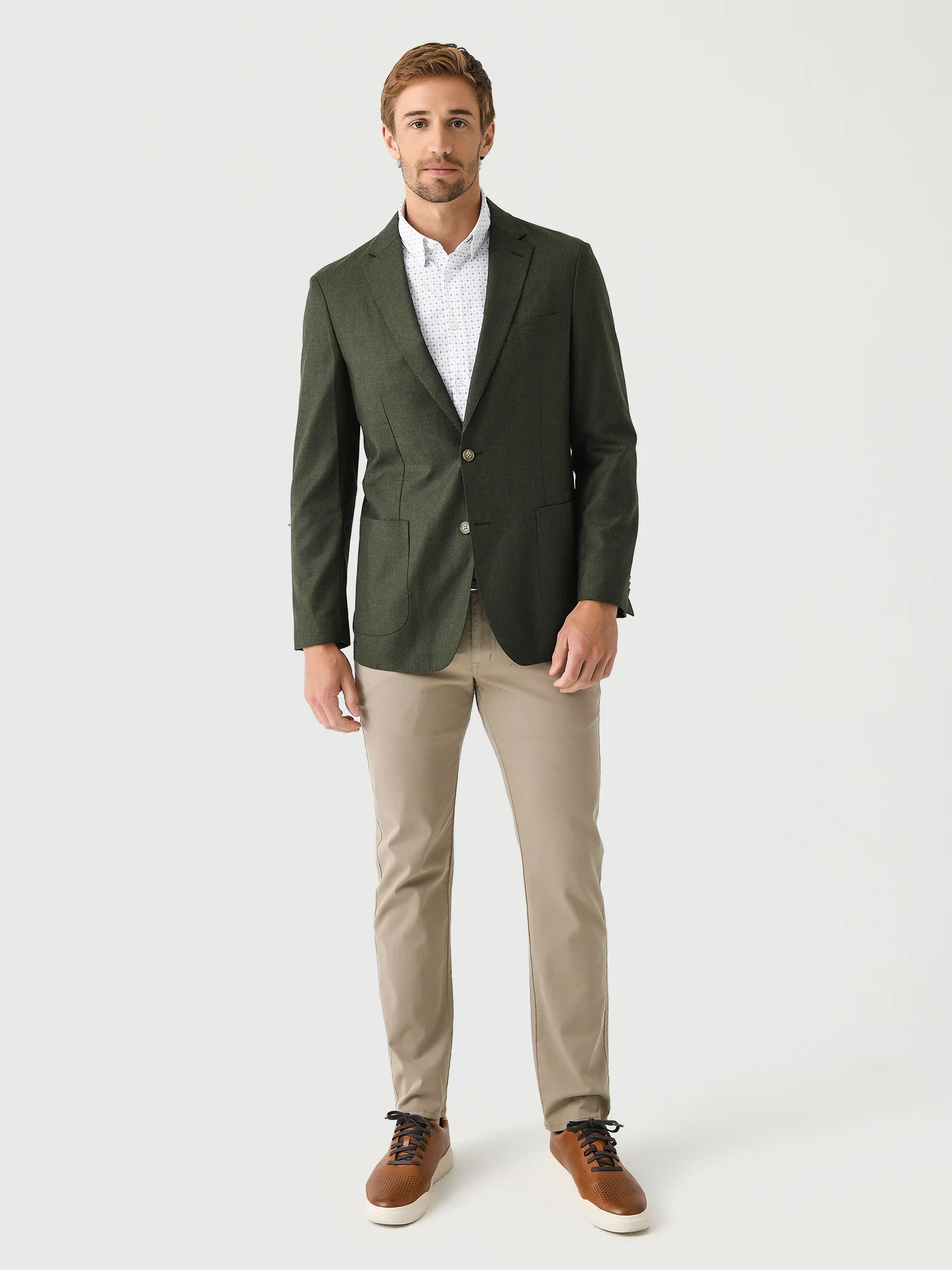 Mizzen+Main Men's Lavelle Midweight Blazer - Image 2