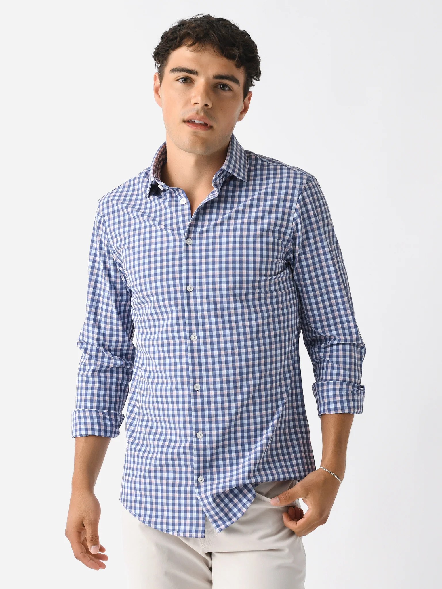 Mizzen+Main Men's Trim Leeward Dress Shirt - Image 2