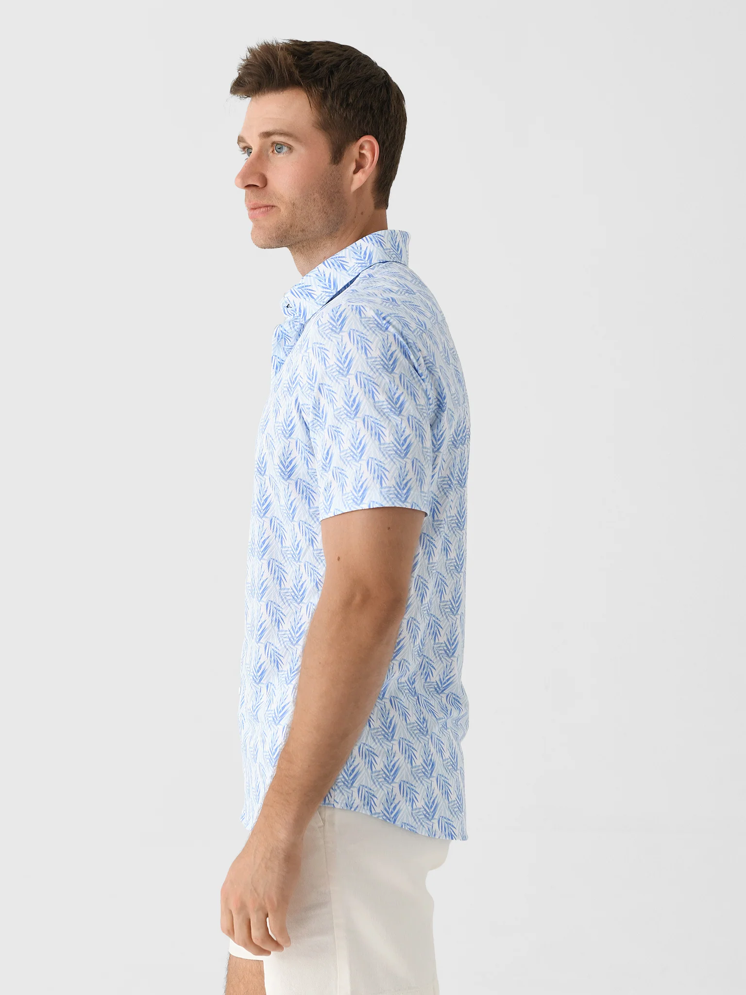 Mizzen+Main Men's Trim Halyard Button-Down Shirt - Image 3