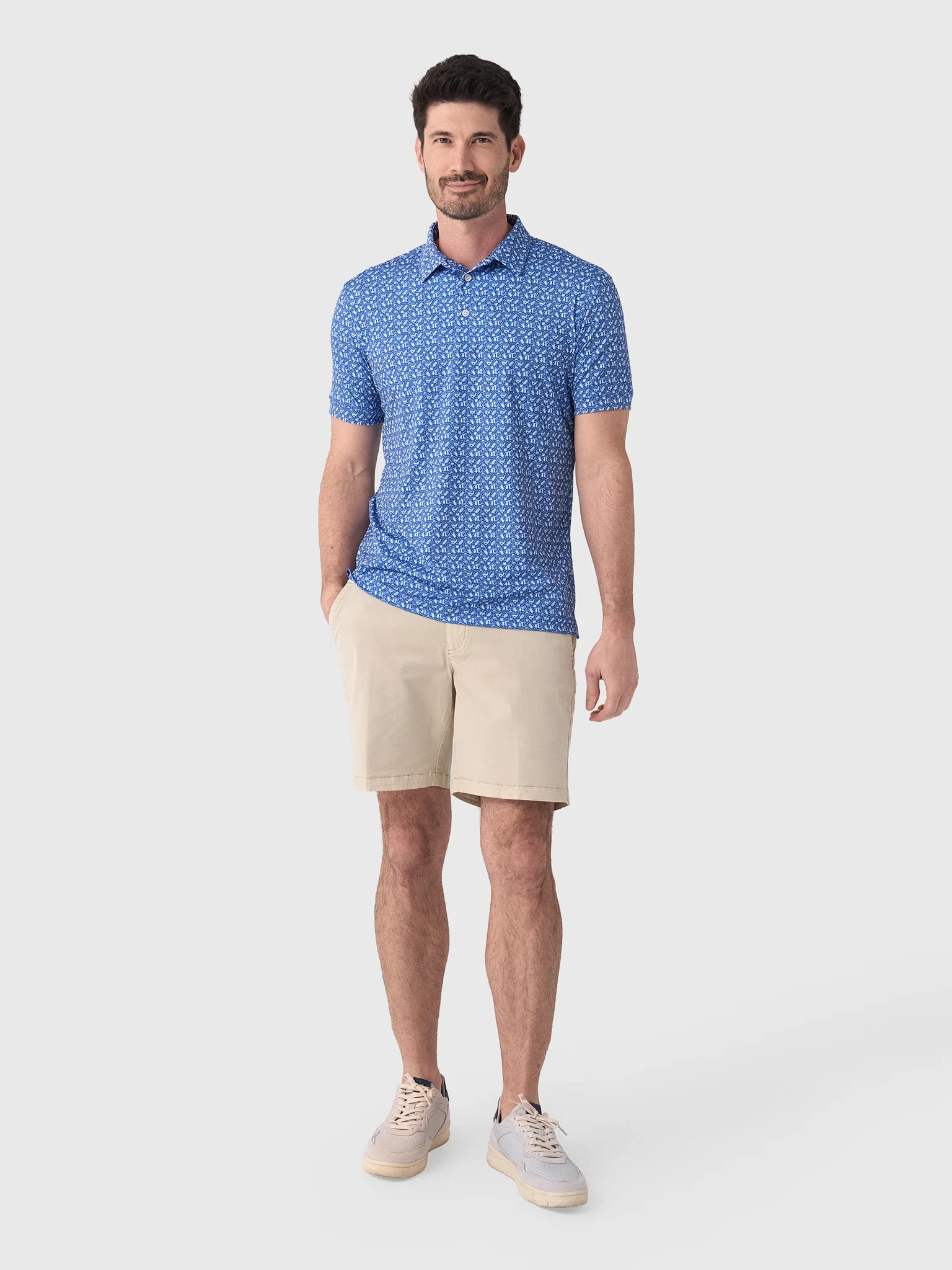 Mizzen+Main Men's Trim Versa Polo - Image 2