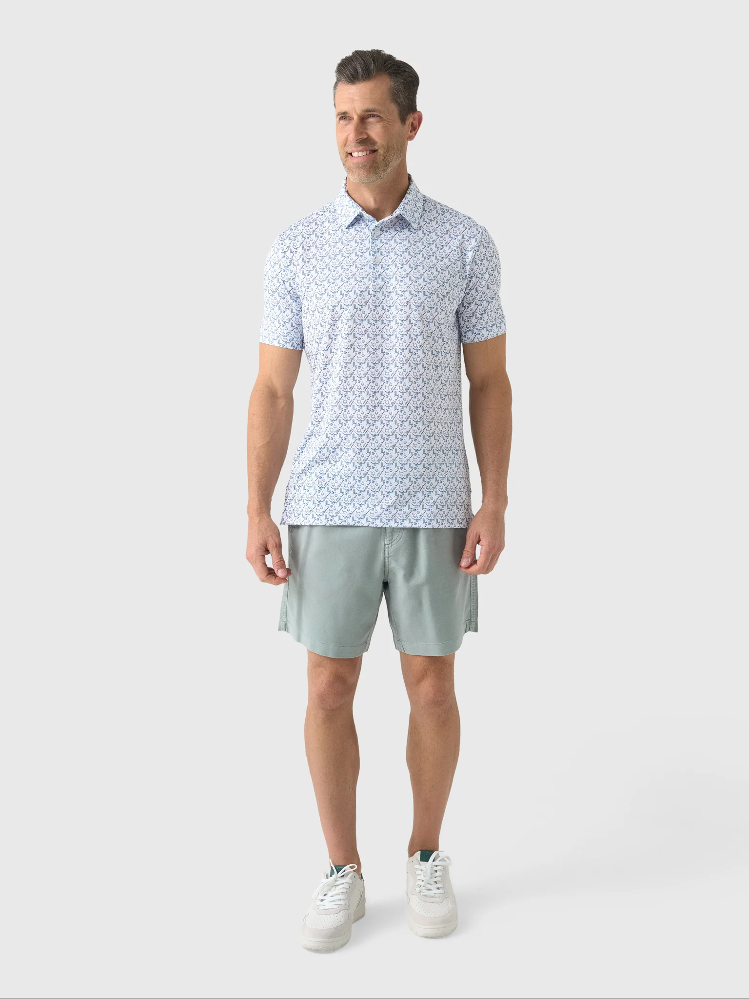 Mizzen+Main Men's Trim Versa Polo - Image 2