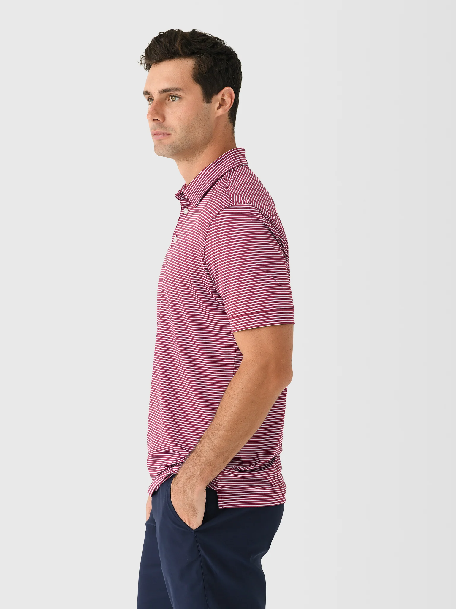 Mizzen+Main Men's Trim Versa Polo - Image 3