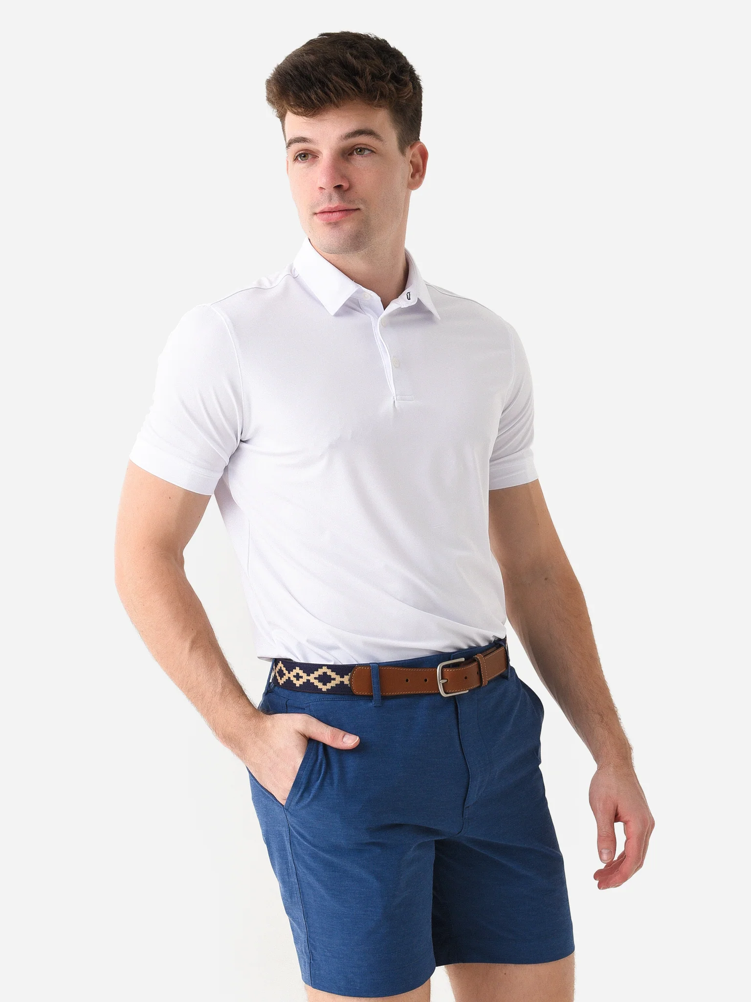 Mizzen+Main Men's Trim Versa Polo - Image 2