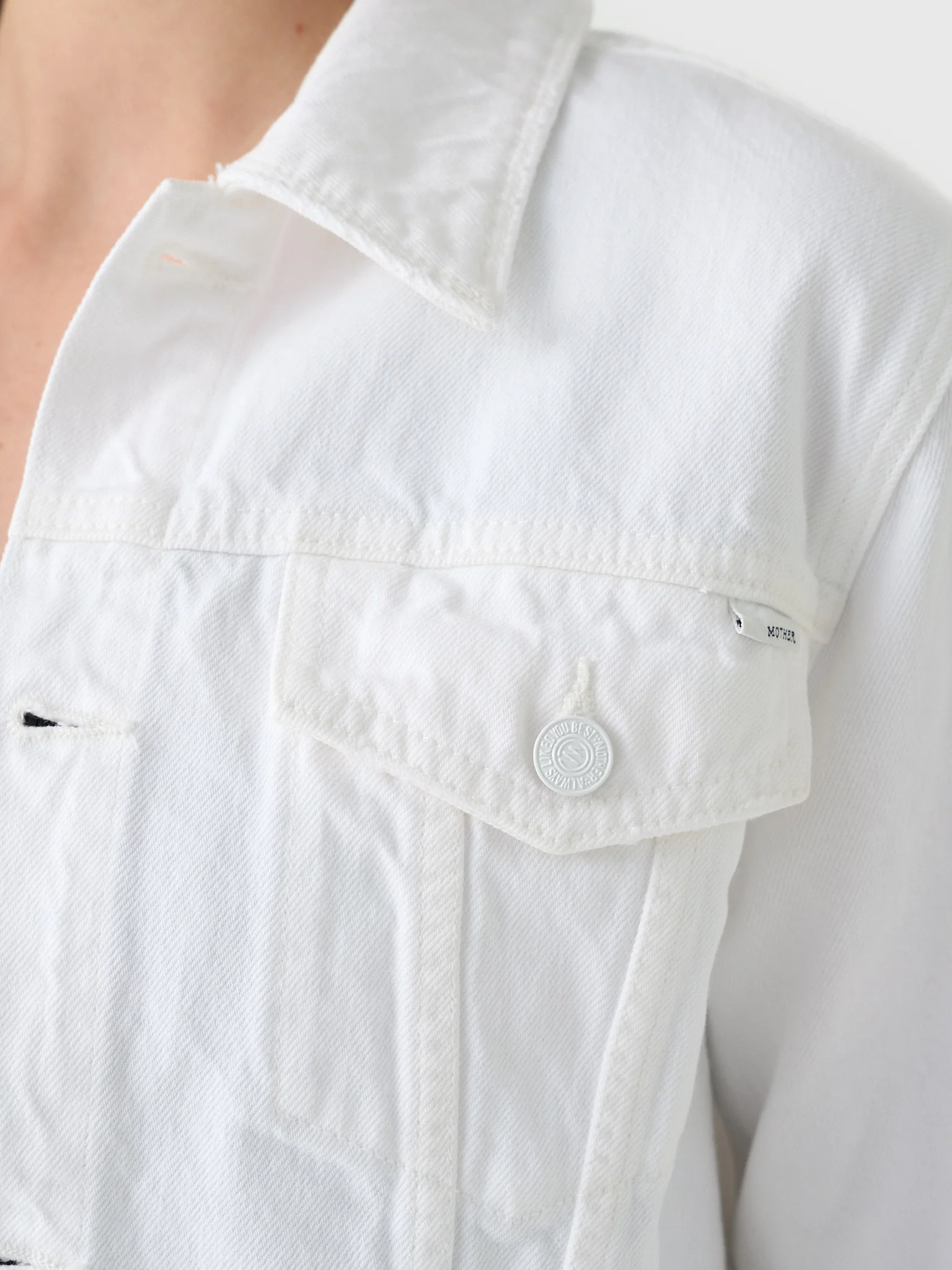 Mother Women's The Bruiser Denim Jacket - Image 5