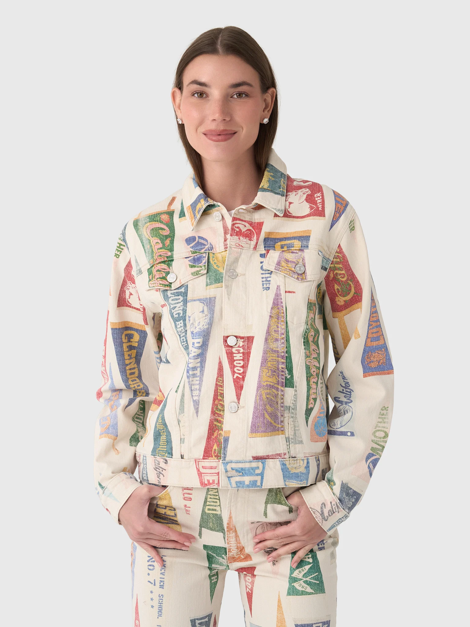 Mother Women's The Bruiser Denim Jacket - Image 6