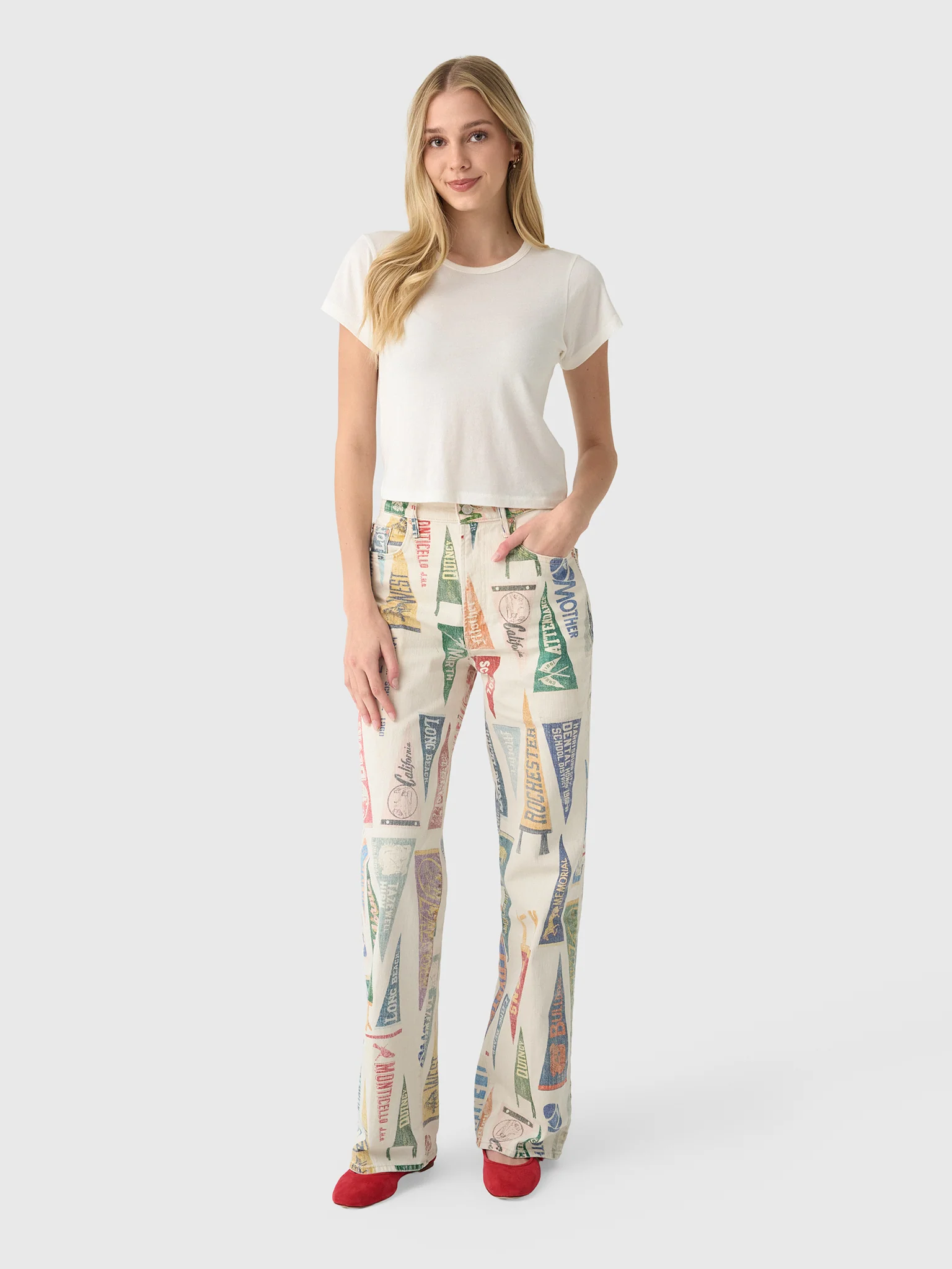 Mother Women's The Maven Sneak Jean - Image 2