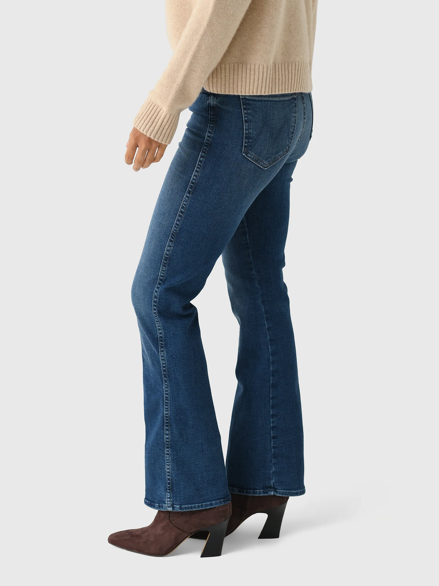 Mother Women's The Mid Rise Smokin' Double Flood Jean - Image 3