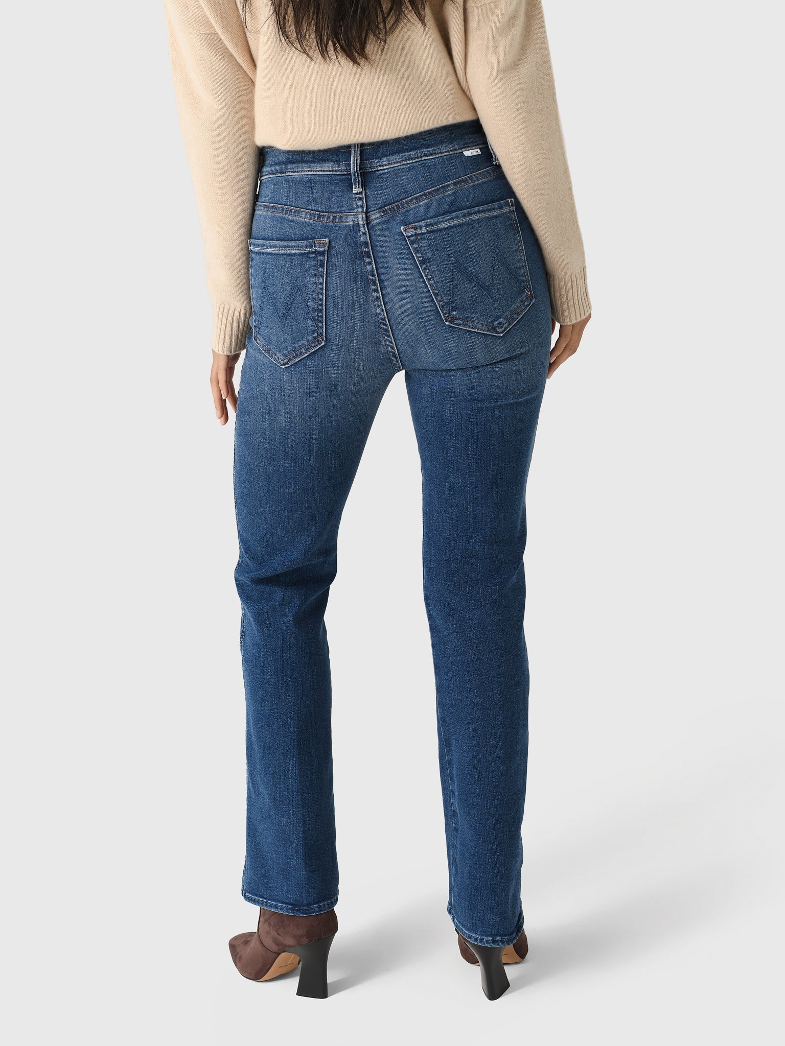 Mother Women's The Mid Rise Smokin' Double Flood Jean - Image 4