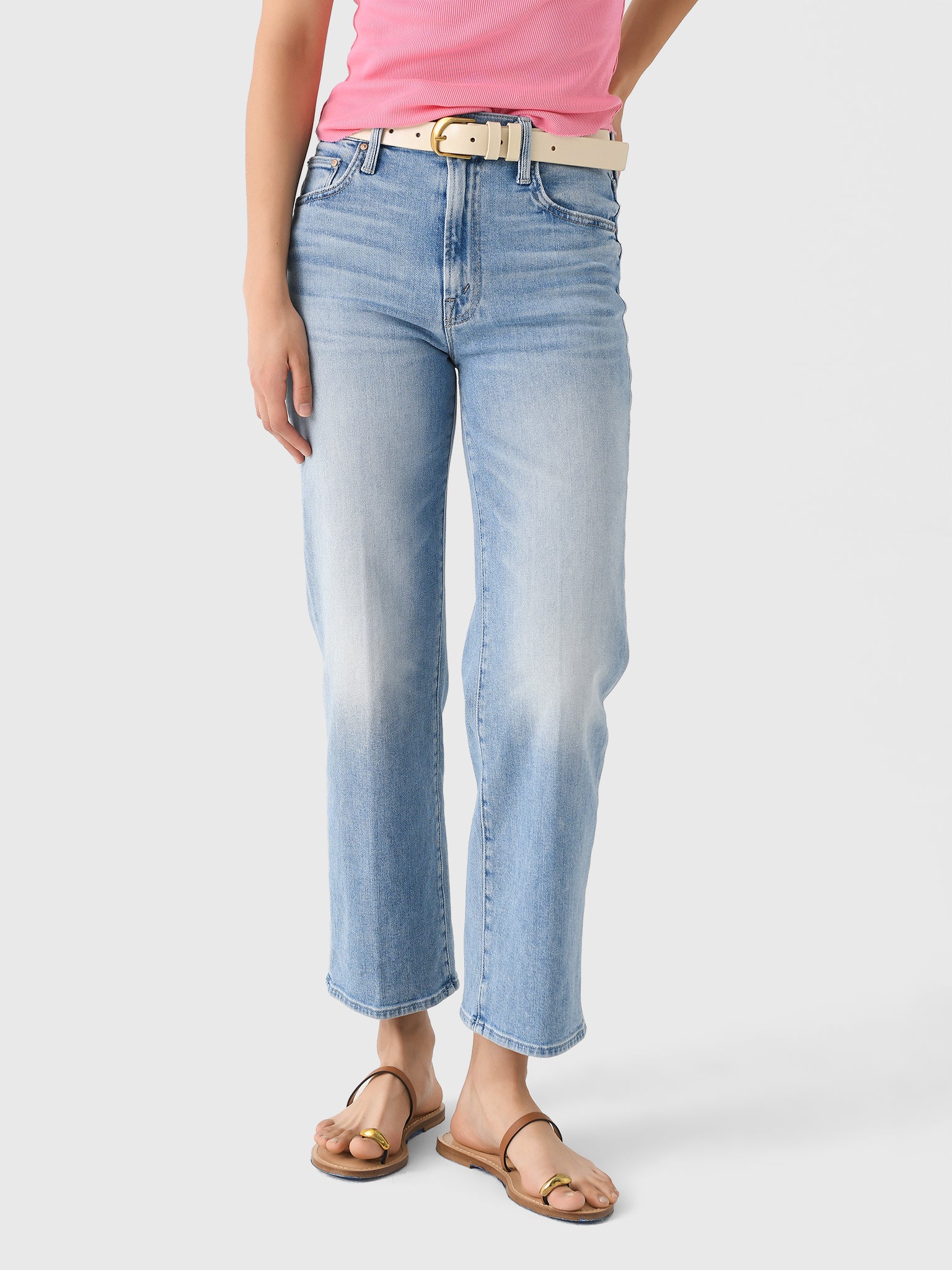 Mother Women's The Rambler Zip Ankle Jean