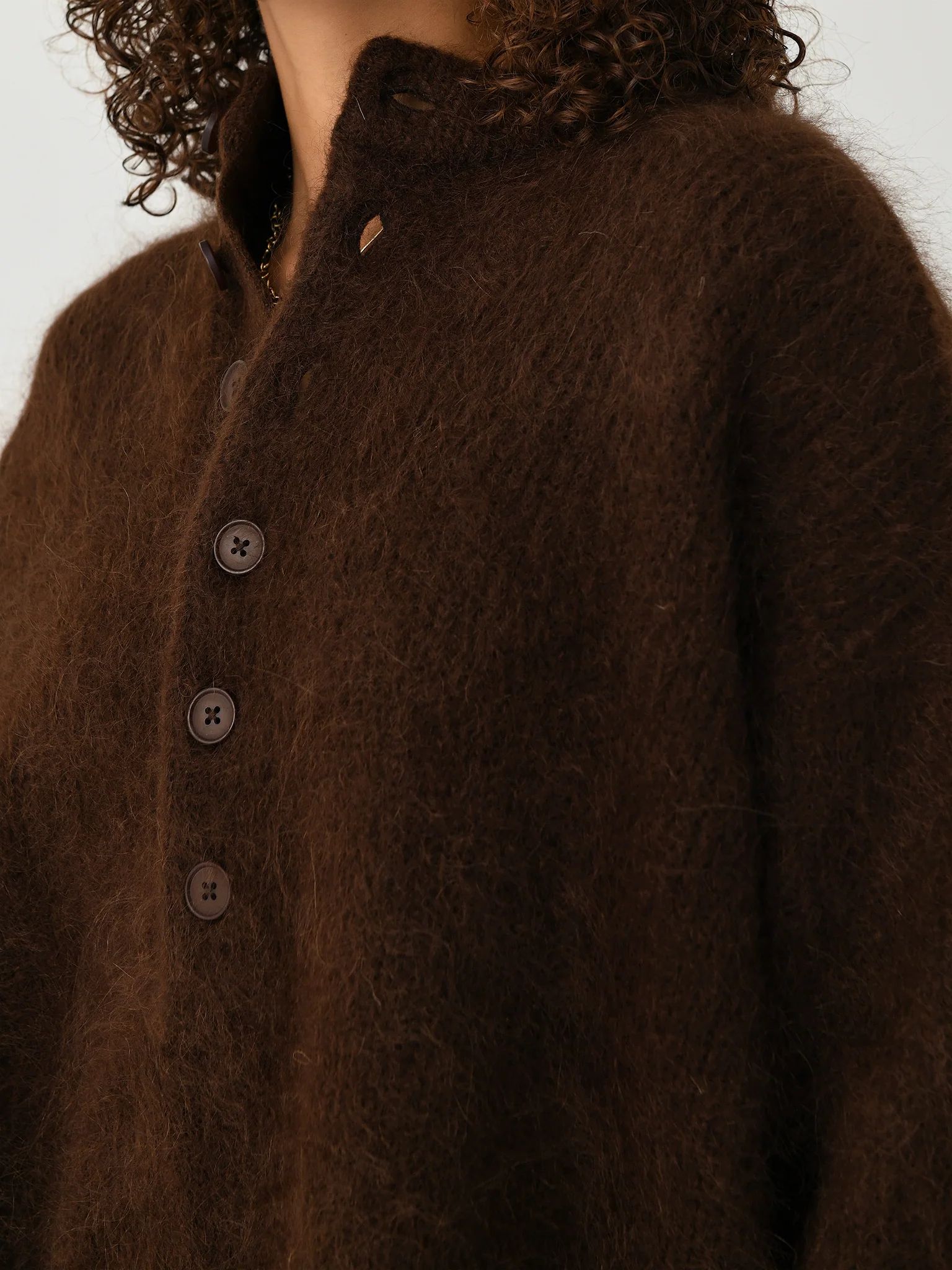Mr. Mittens Women's Sophia Buttoned Sweater - Image 5