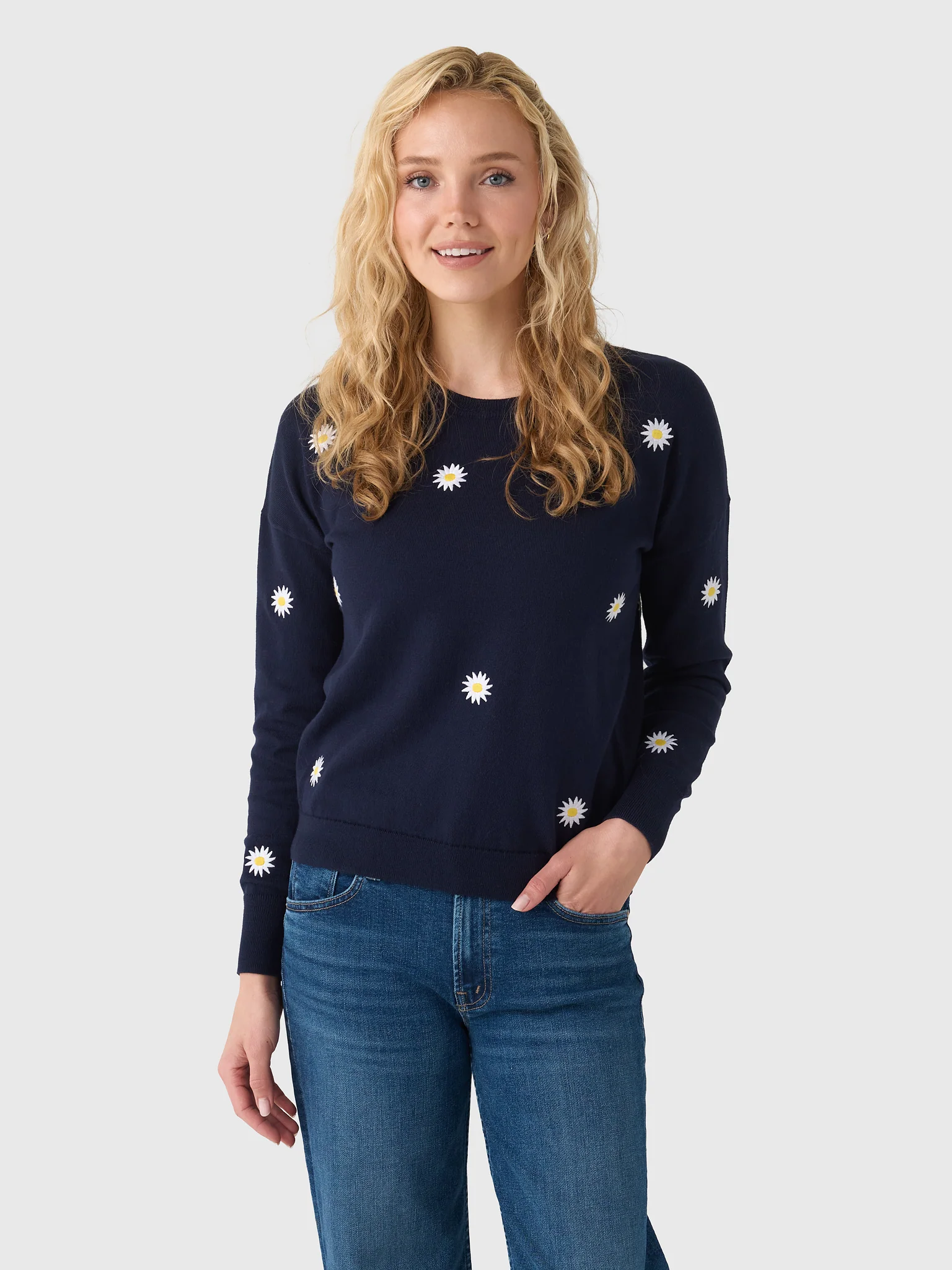 MVG Women's Daisy Crewneck Sweater - Image 6