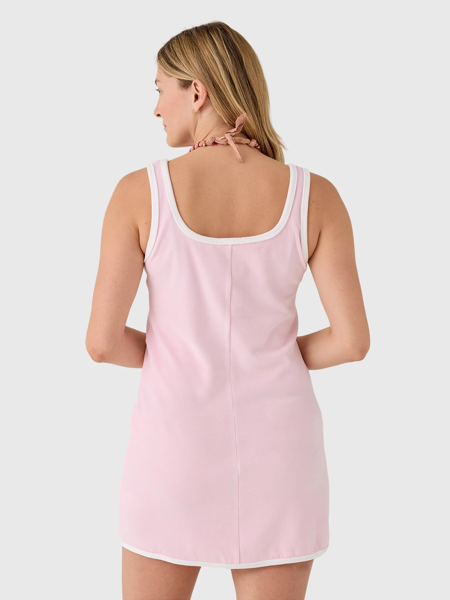 My Beachy Side Women's Peony Terry Mini Dress - Image 9