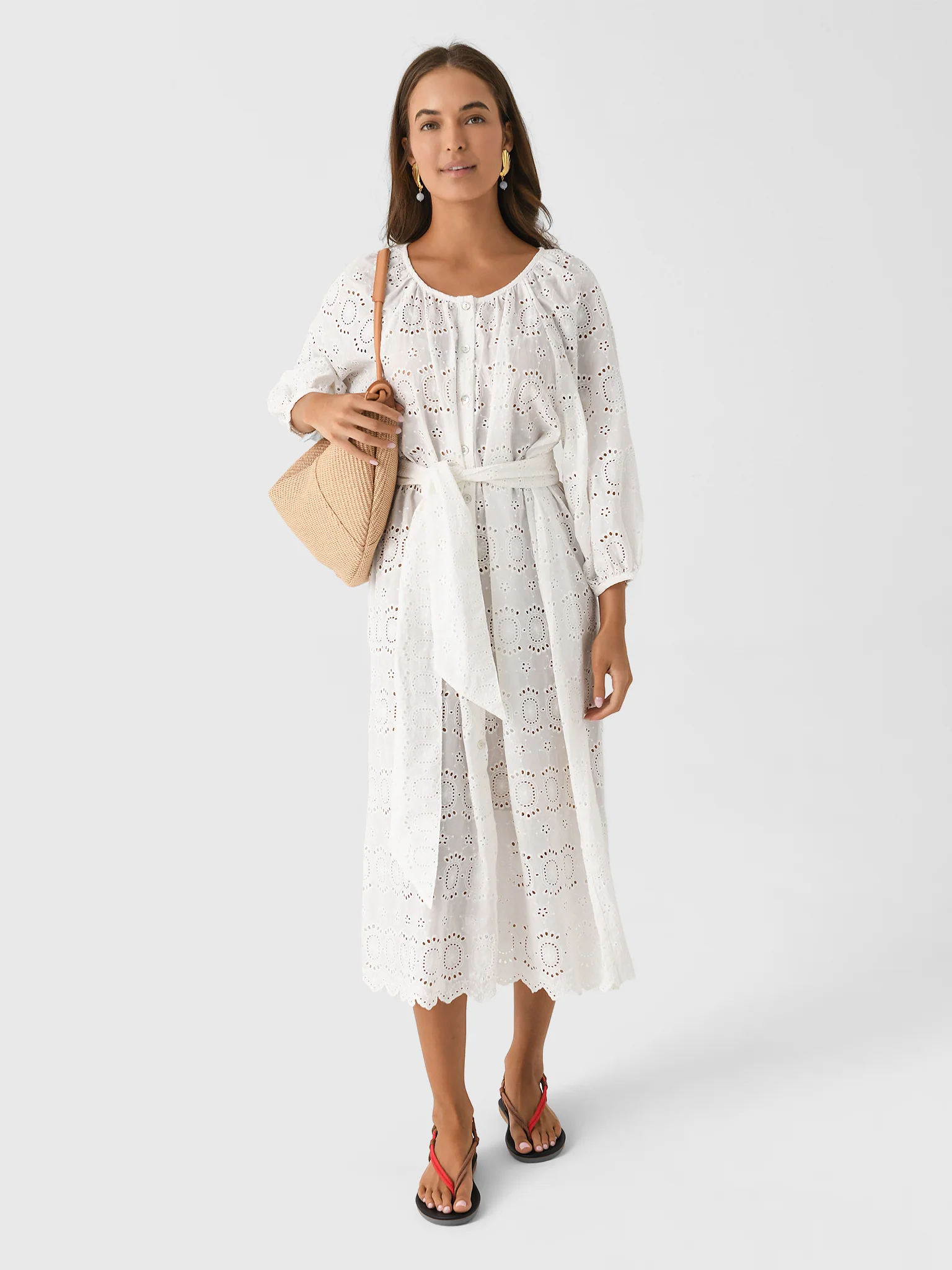 Natalie Martin Women's Alex Sash Midi Dress