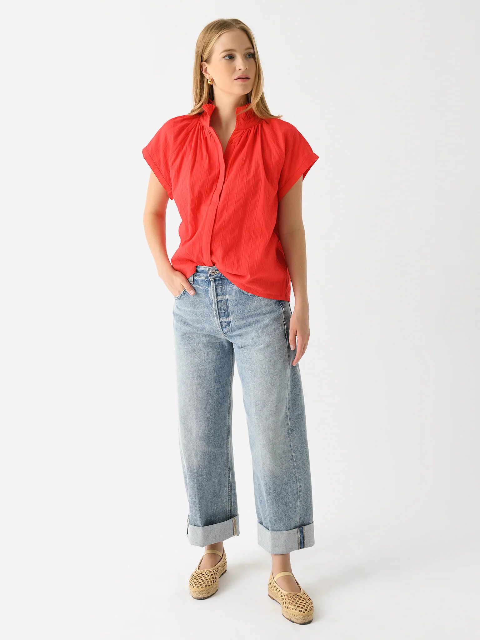 Never A Wallflower Women's Vicki Button-Down Top - Image 2