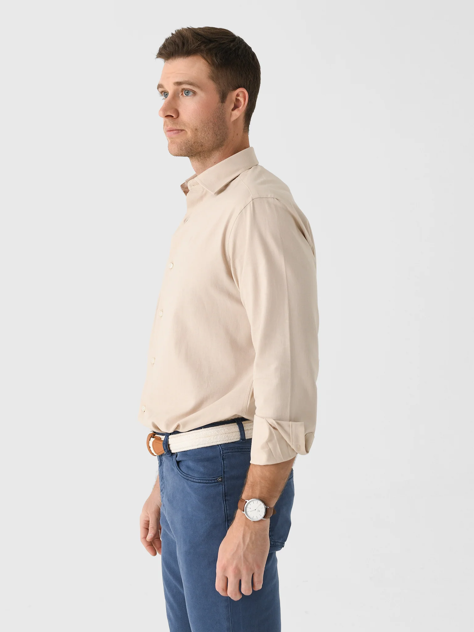Nicoló Men's Naples Long Sleeve Shirt - Image 10