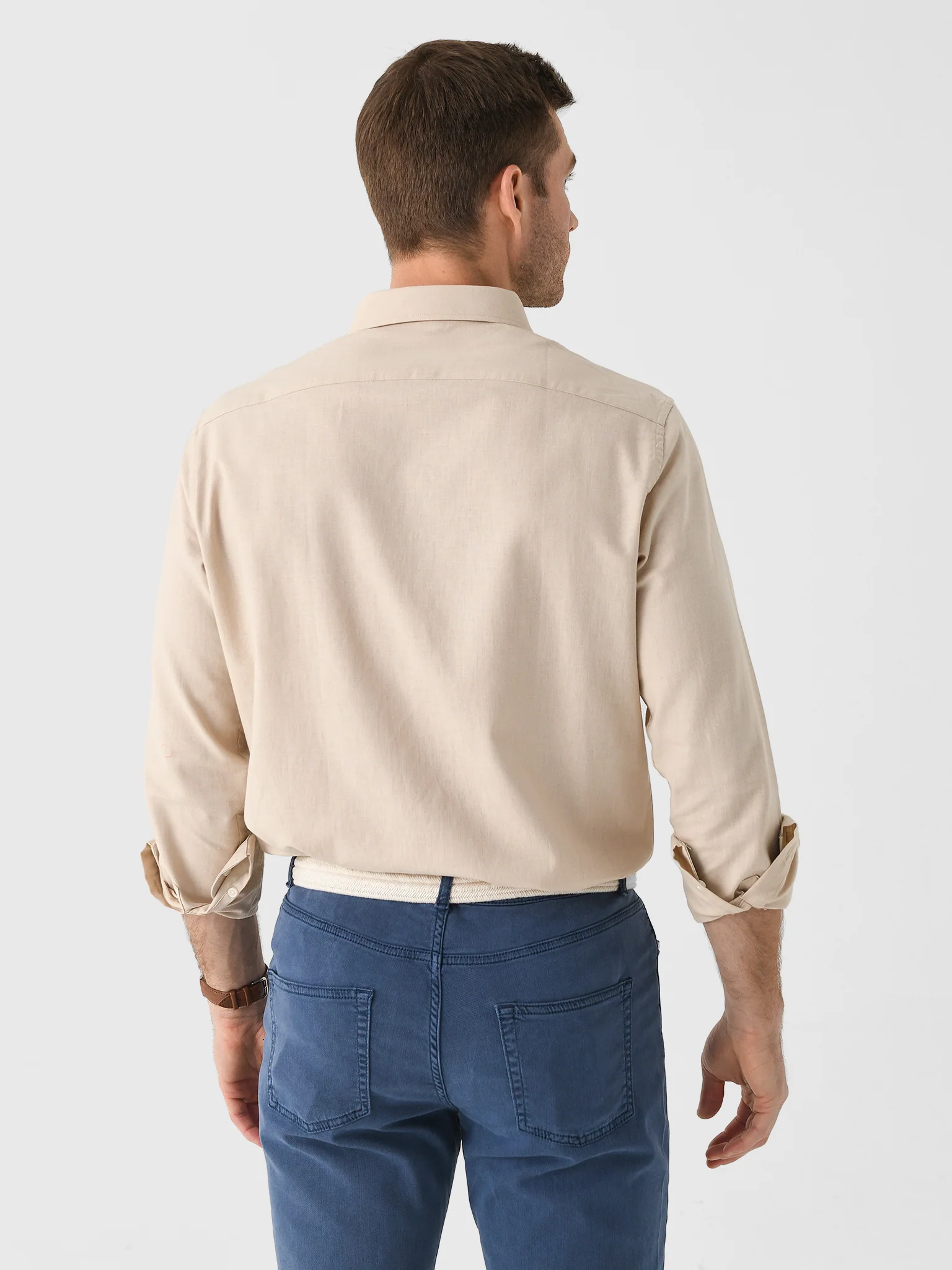 Nicoló Men's Naples Long Sleeve Shirt - Image 11