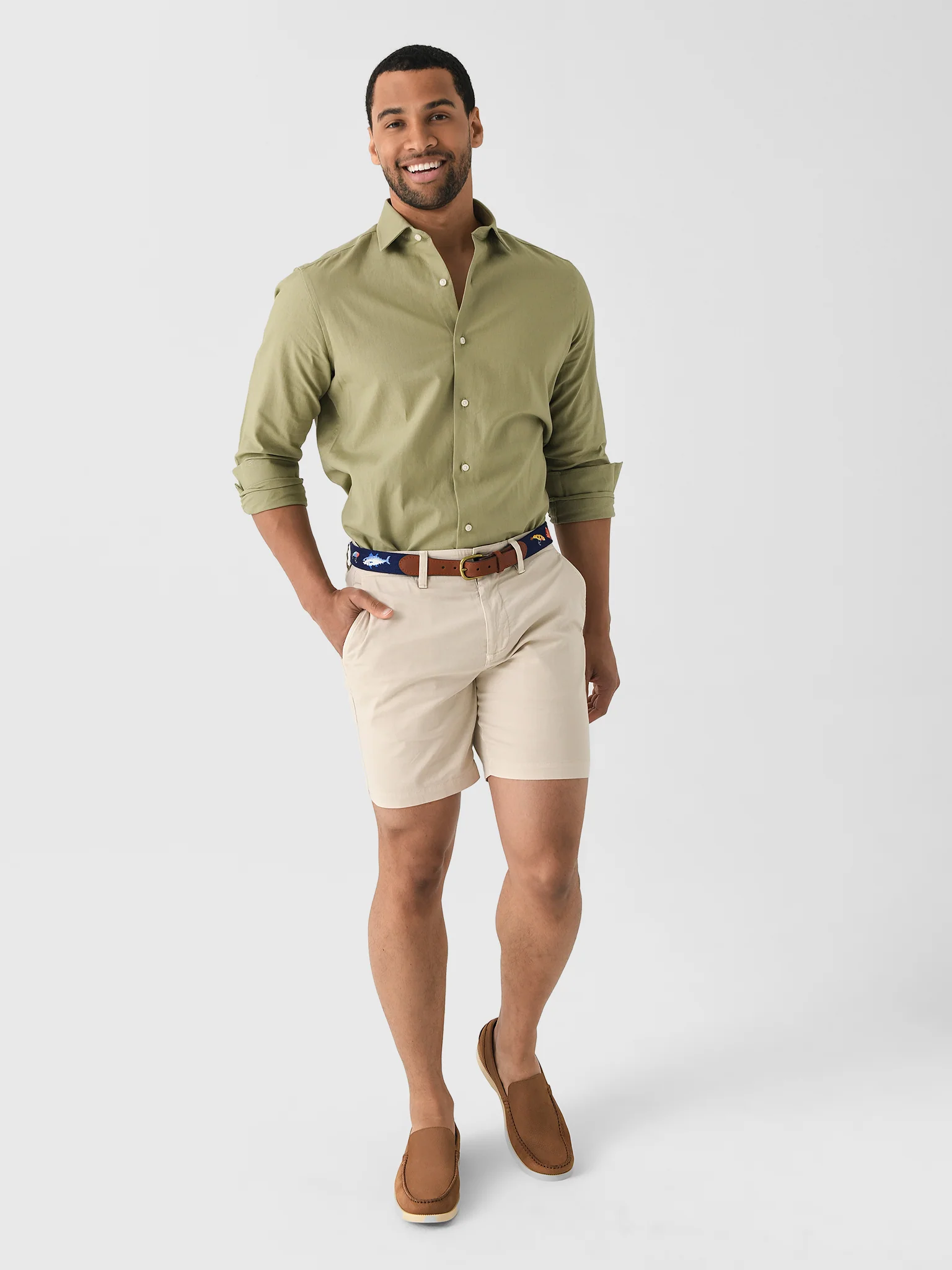Nicoló Men's Naples Long Sleeve Shirt - Image 14