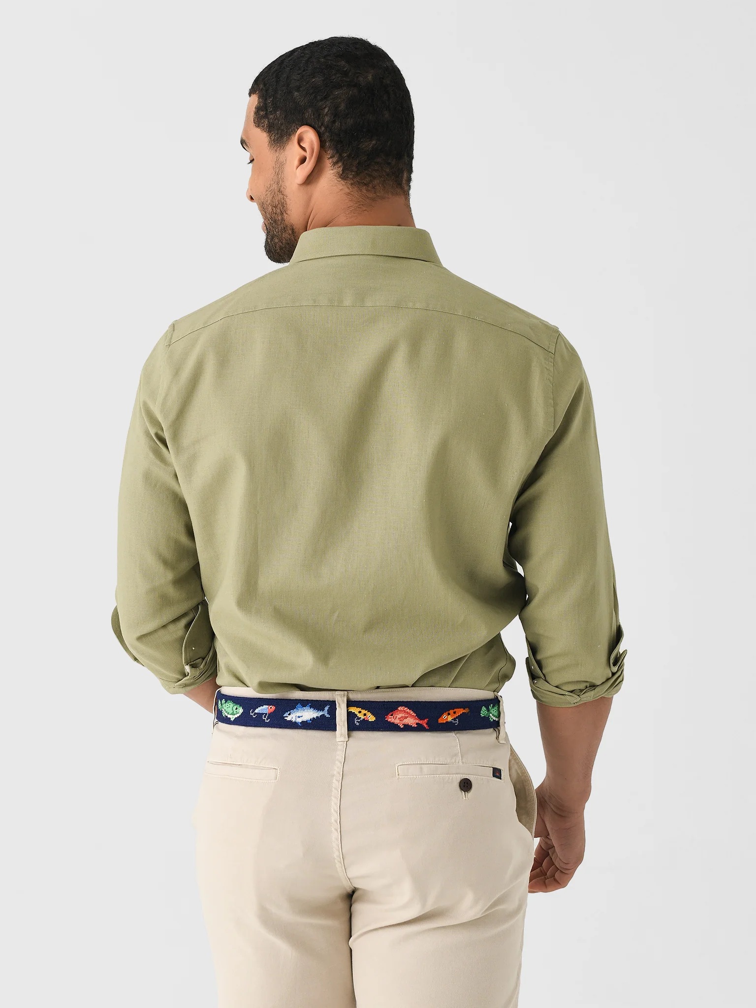 Nicoló Men's Naples Long Sleeve Shirt - Image 16